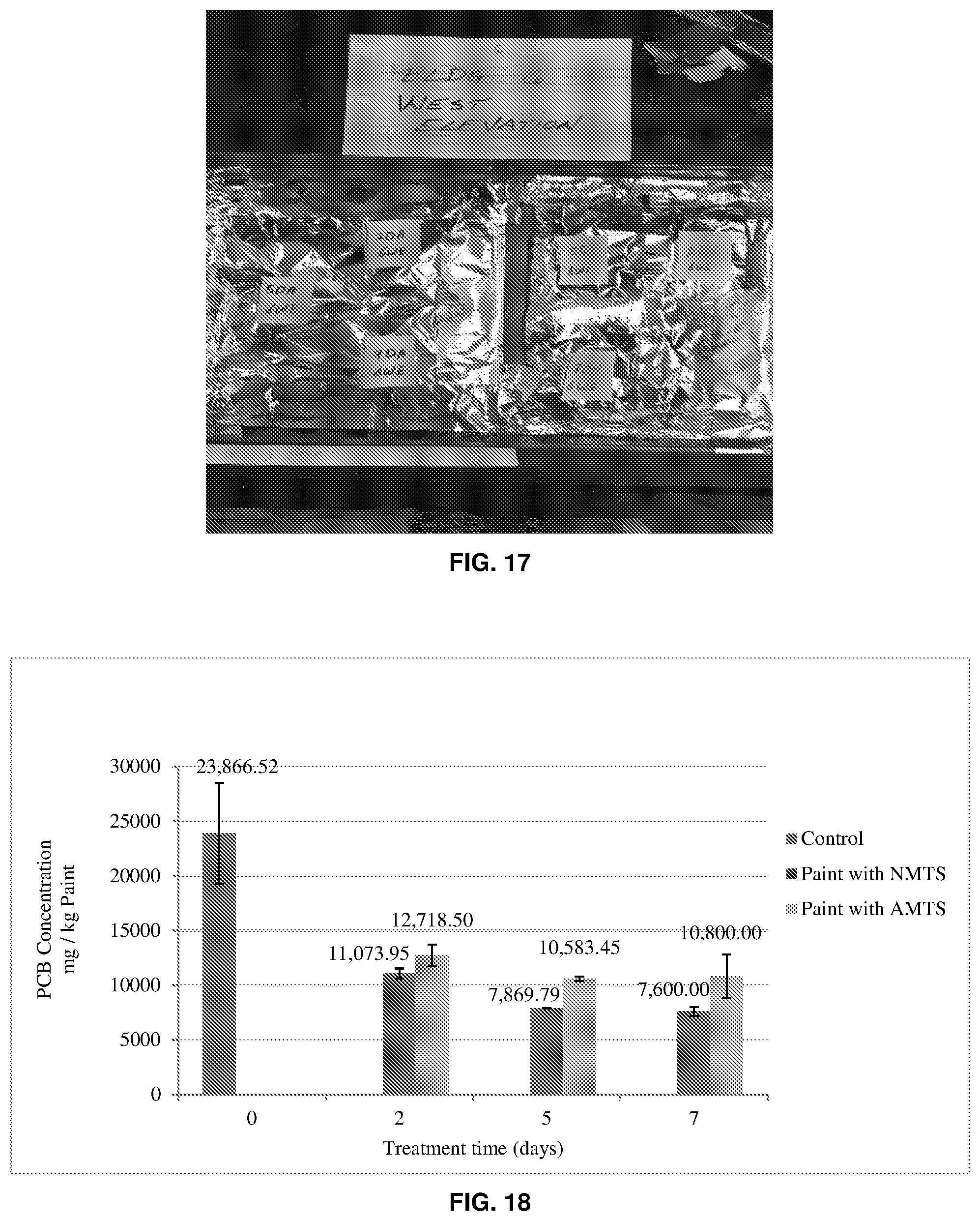 Patent US12350535 Figure 11 – In situ treatment systems for remediation of polychlorinated biphenyl contaminated building materials