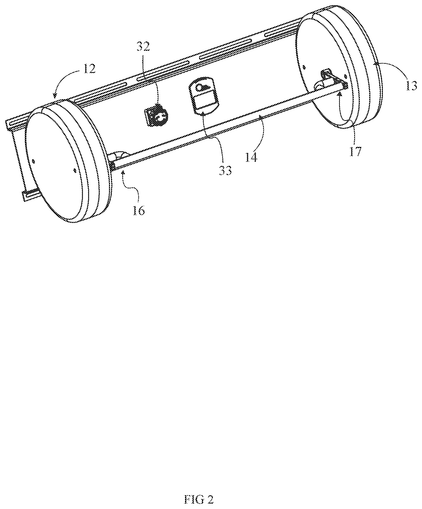Patent US12350538 Figure 2 – Dual upper body exerciser