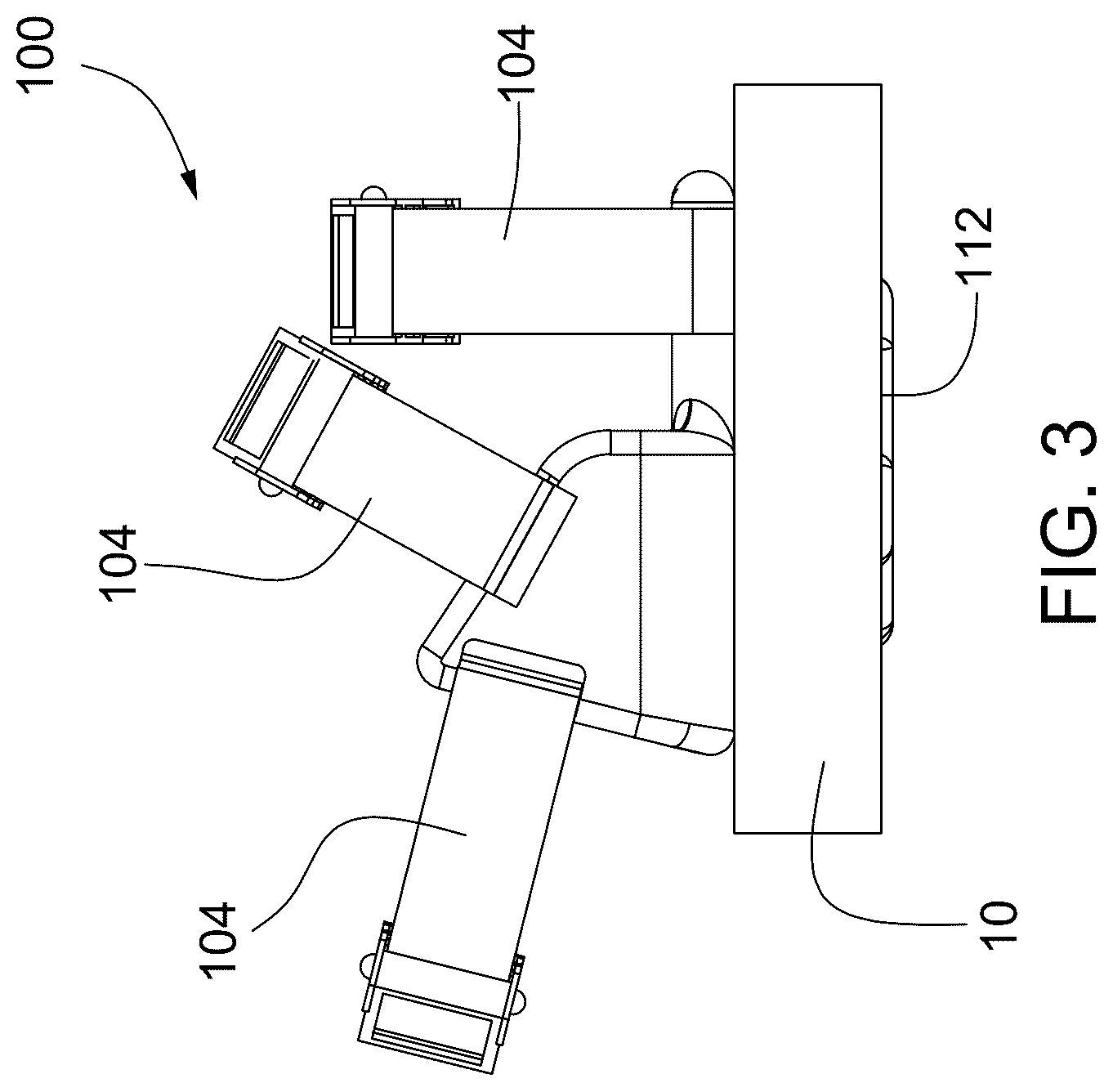Patent US12350539 Figure 3 – Weight loading apparatus for foot and leg exercises