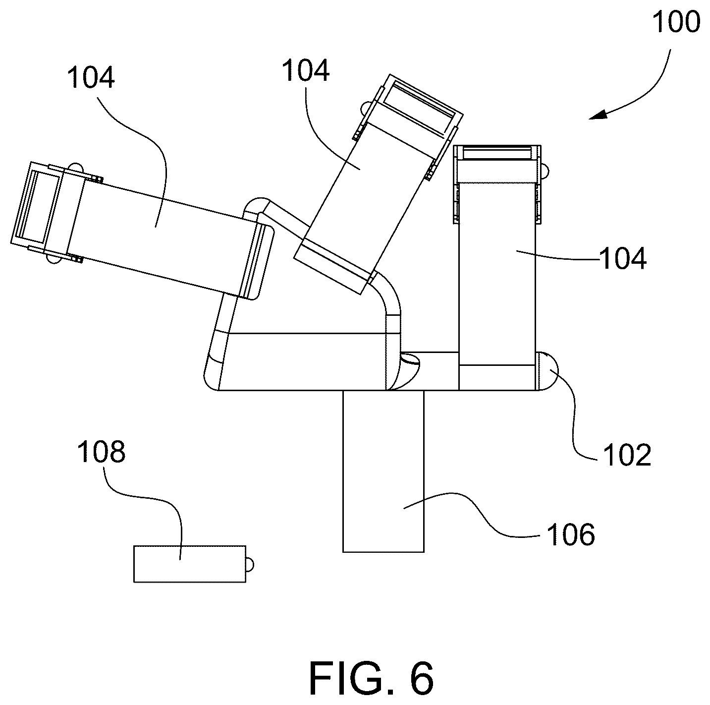 Patent US12350539 Figure 6 – Weight loading apparatus for foot and leg exercises