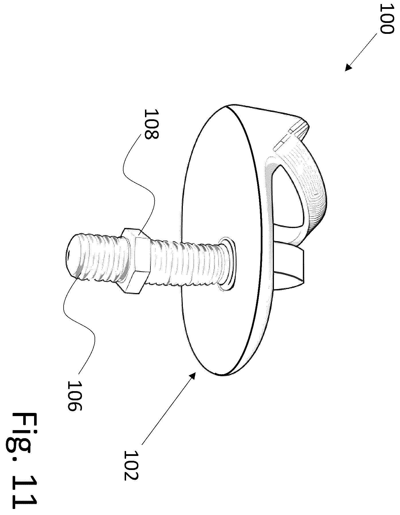 Patent US12350539 Figure 11 – Weight loading apparatus for foot and leg exercises