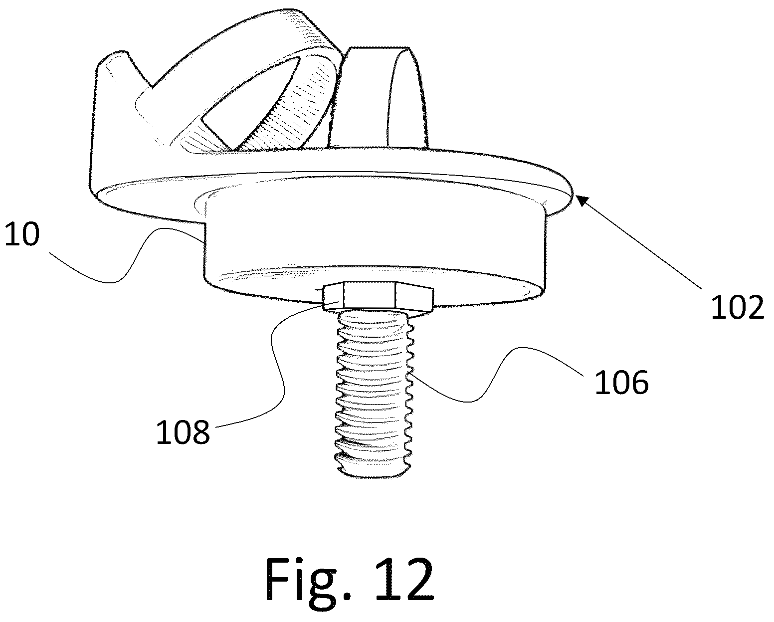 Patent US12350539 Figure 12 – Weight loading apparatus for foot and leg exercises