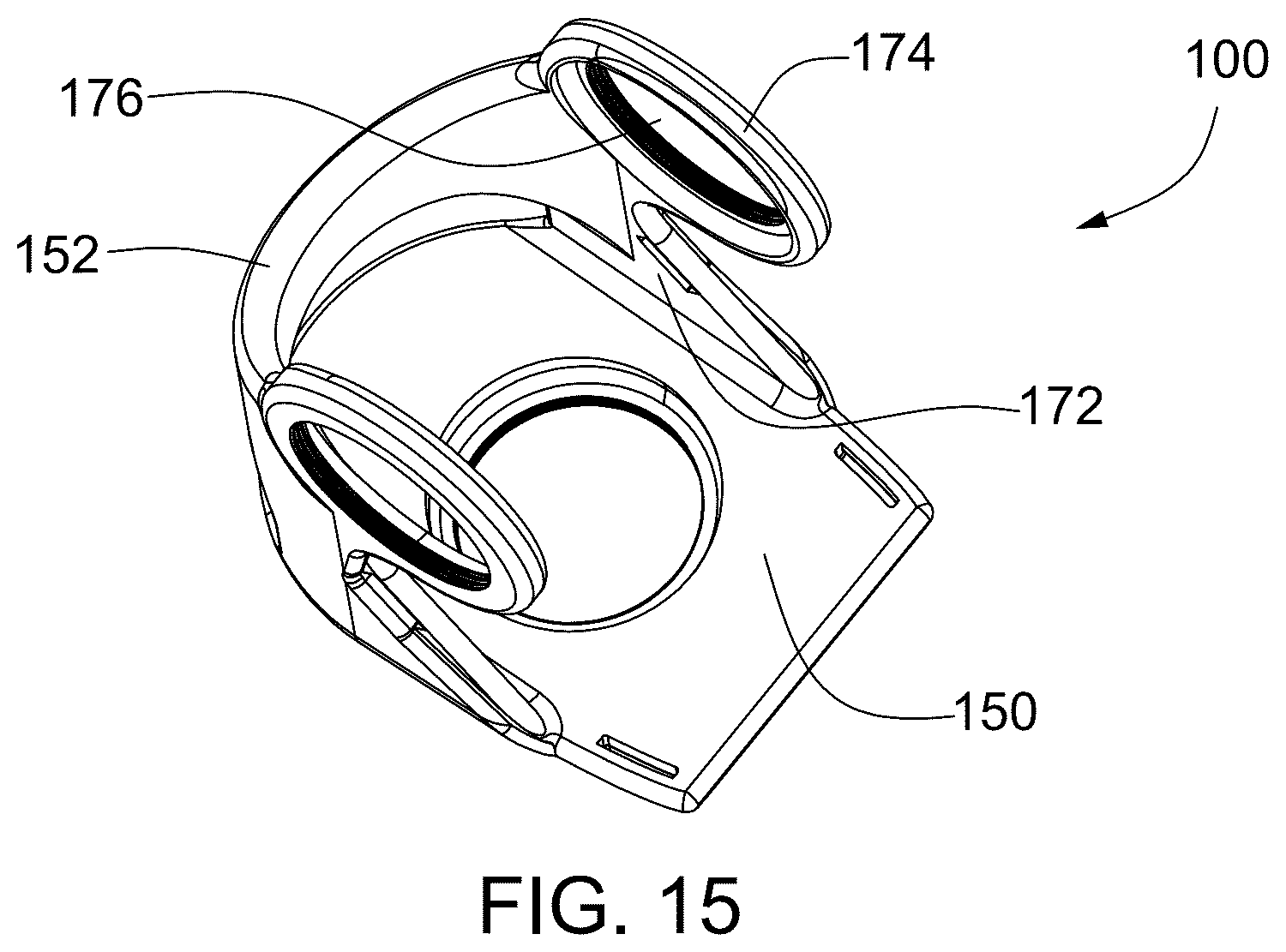 Patent US12350539 Figure 15 – Weight loading apparatus for foot and leg exercises