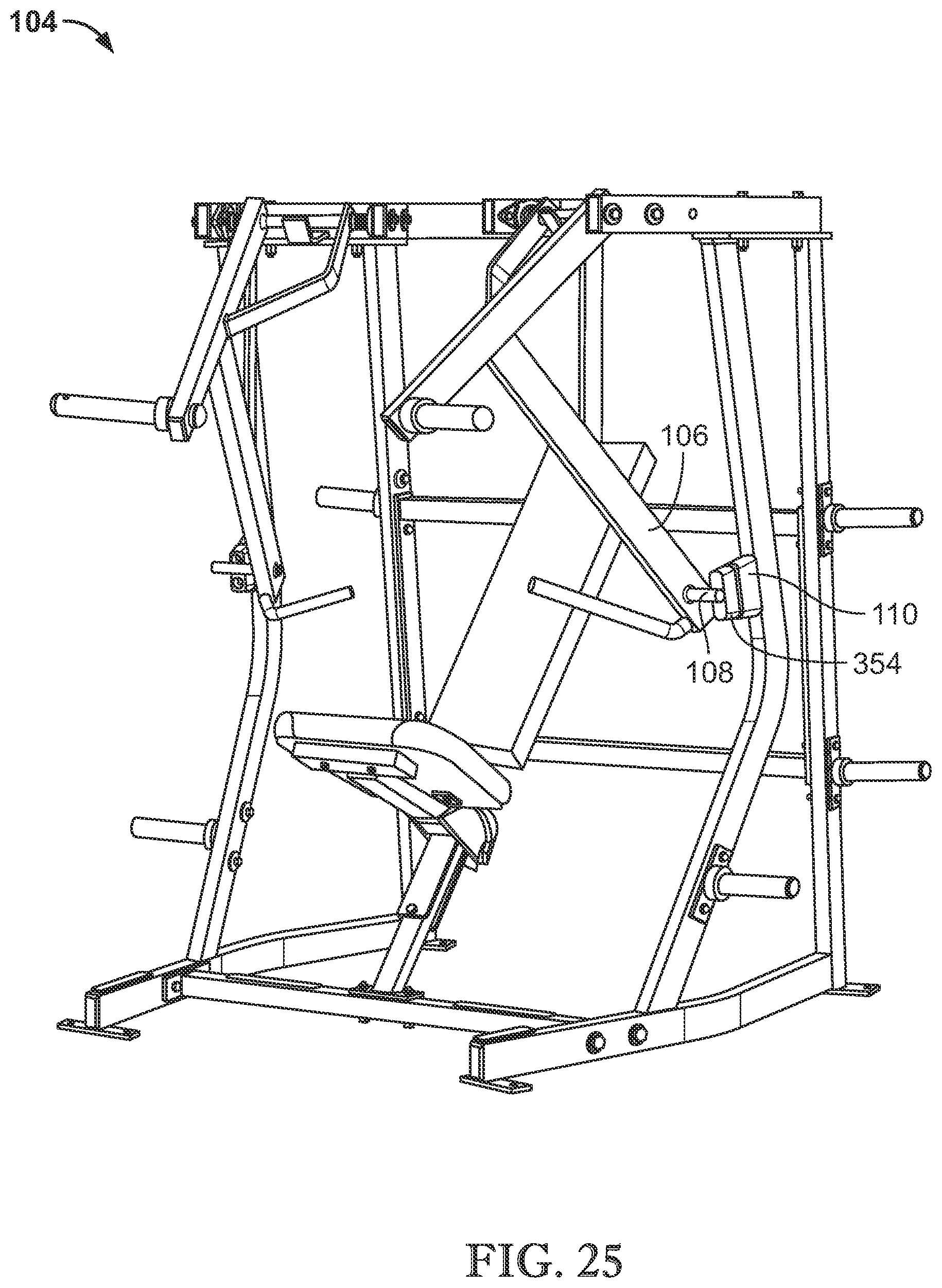 Patent US12350541 Figure 11 – System and methods for facilitating the use of a weight press machine