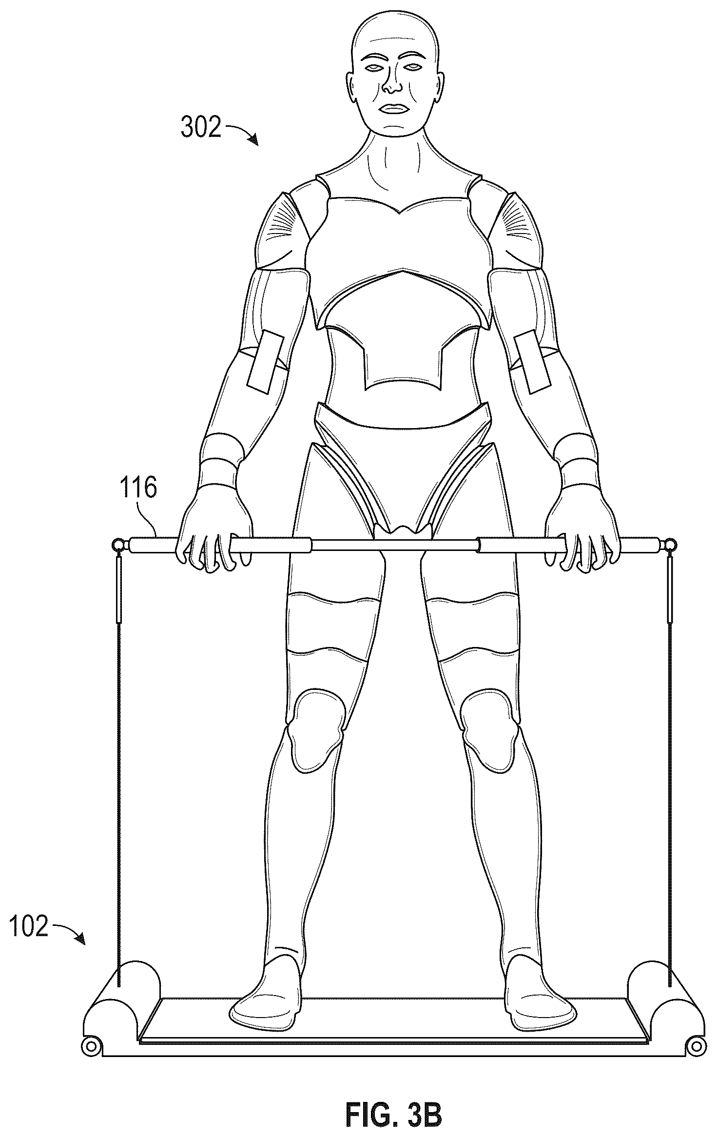 Patent US12350542 Figure 4 – Exercise device