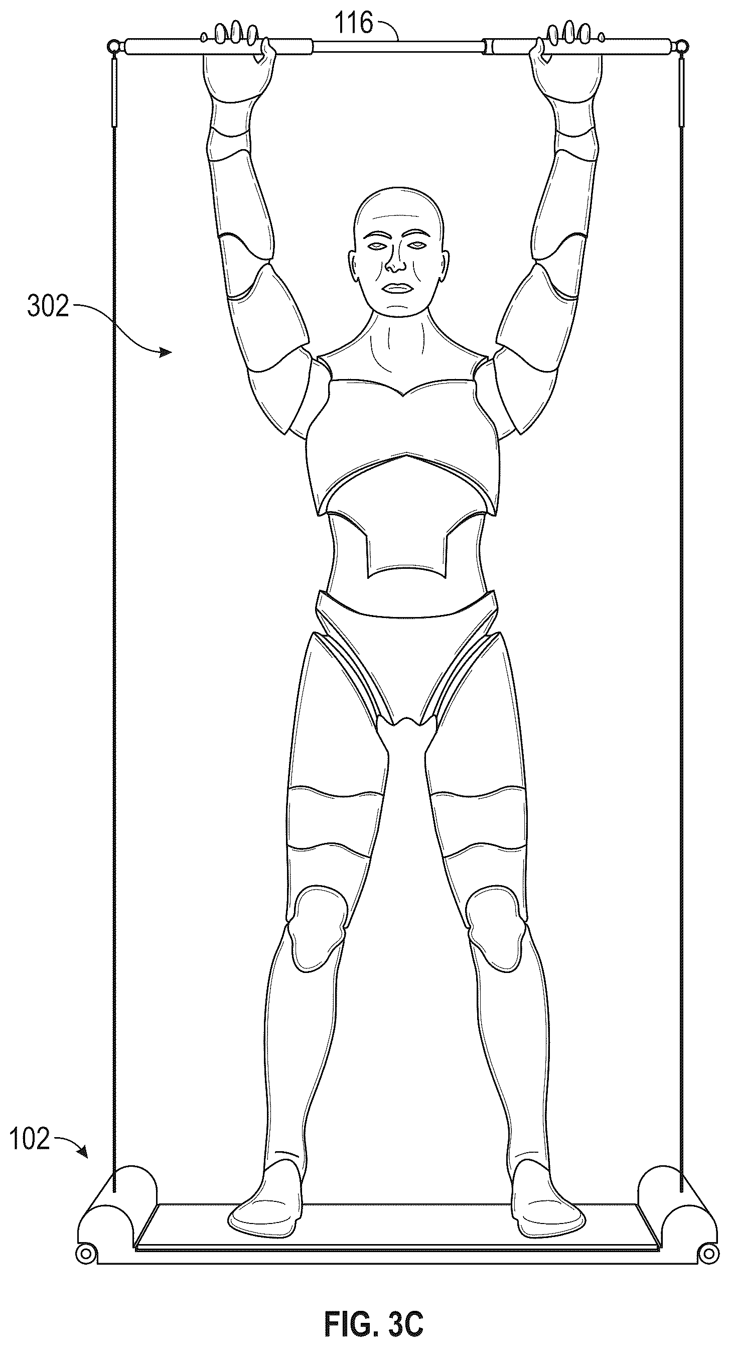 Patent US12350542 Figure 5 – Exercise device