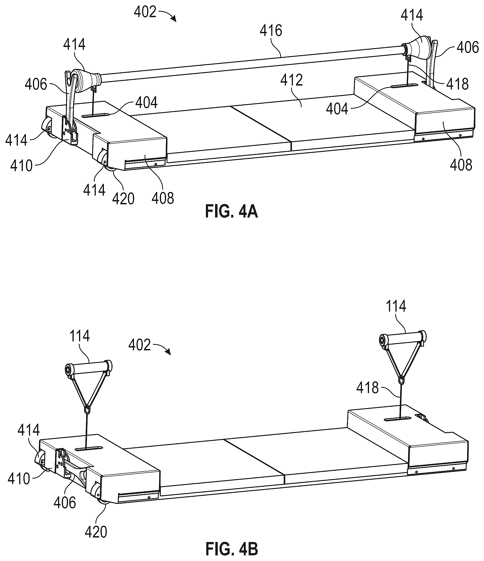 Patent US12350542 Figure 6 – Exercise device