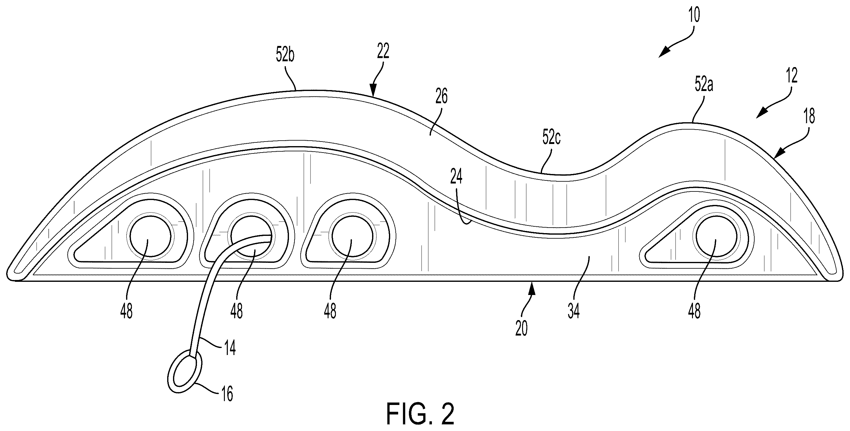 Patent US12350543 Figure 2 – Exercise systems