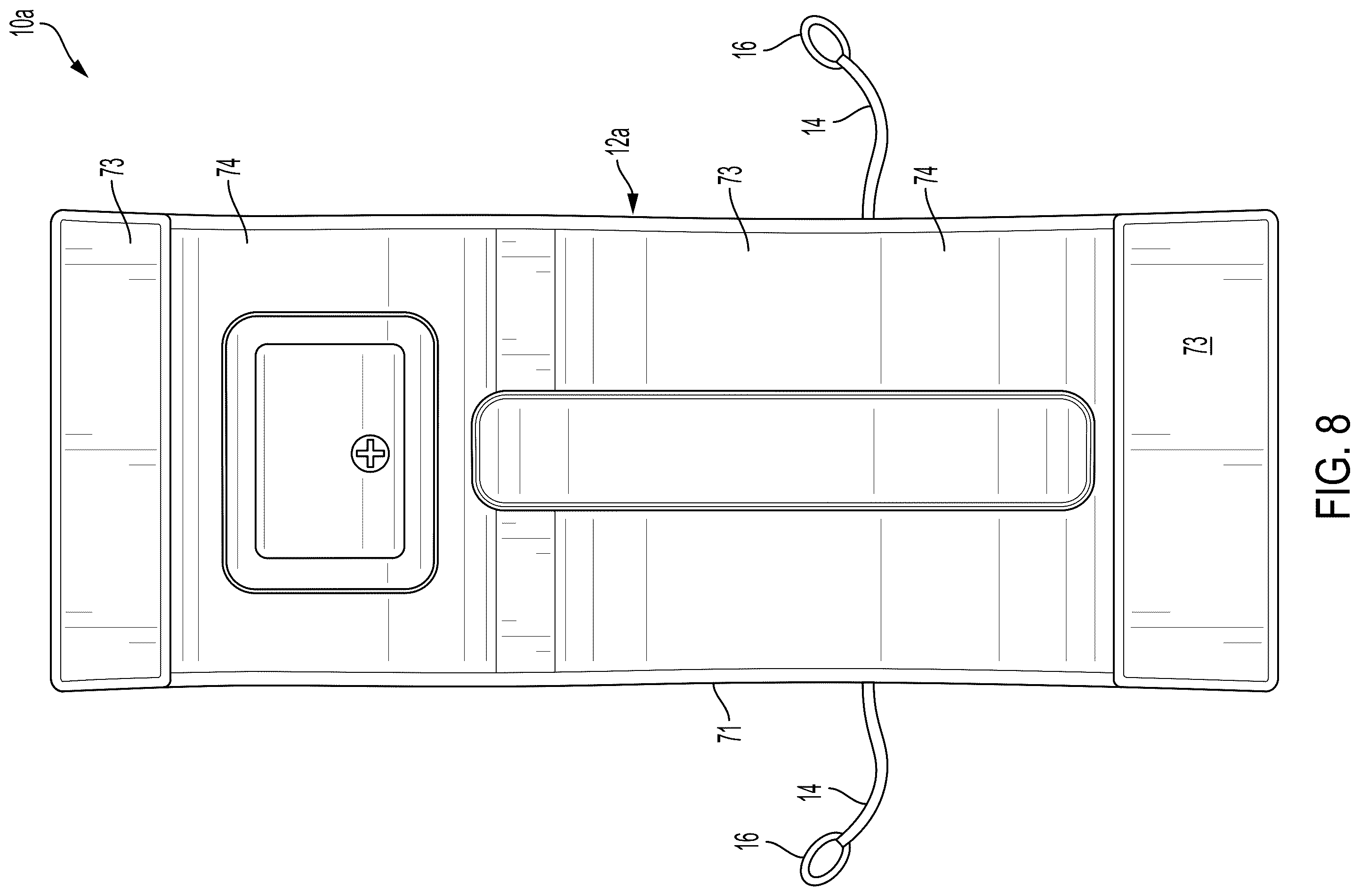 Patent US12350543 Figure 8 – Exercise systems