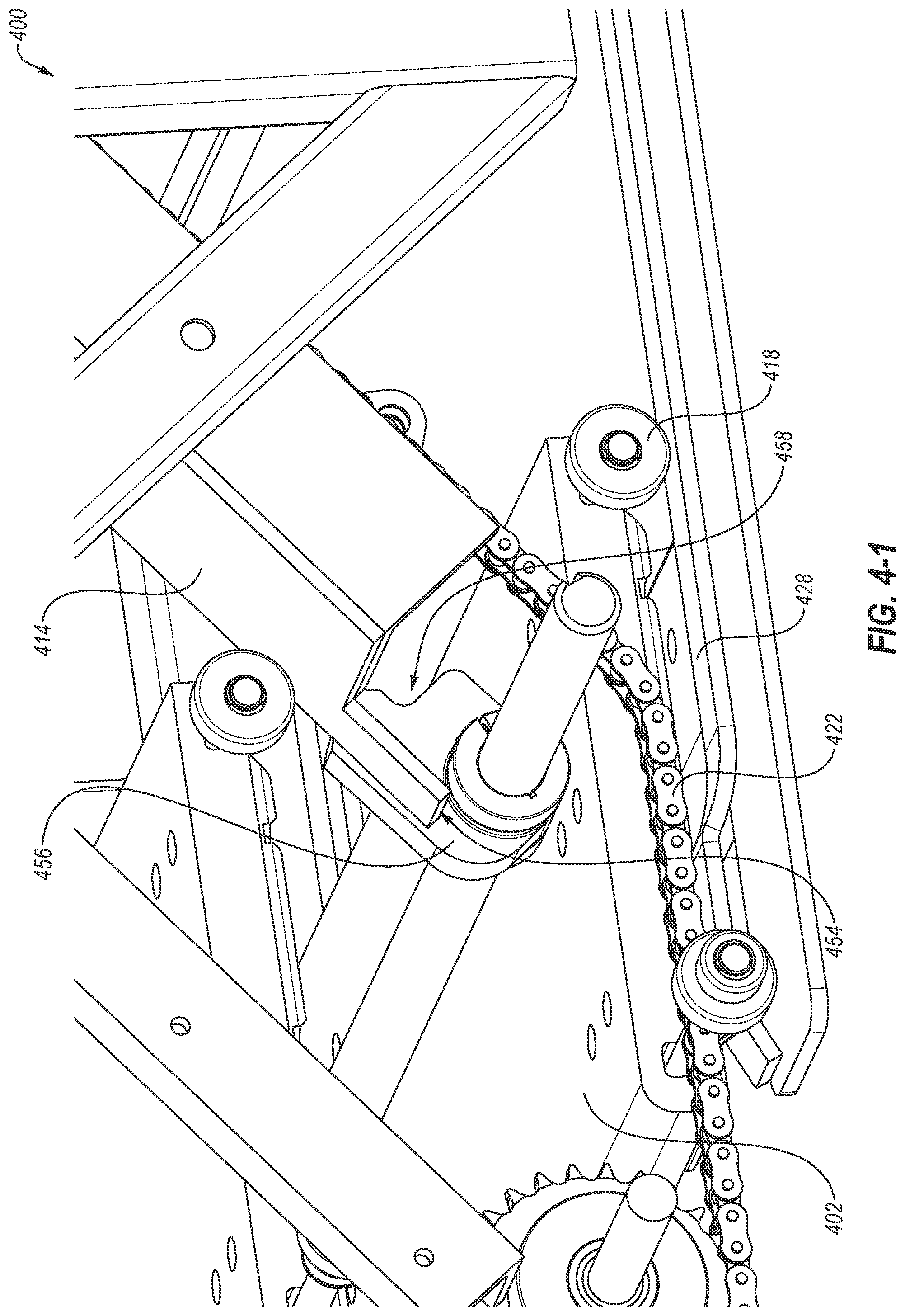 Patent US12350547 Figure 5 – Devices, systems, and methods for moving a movable step through a transition zone