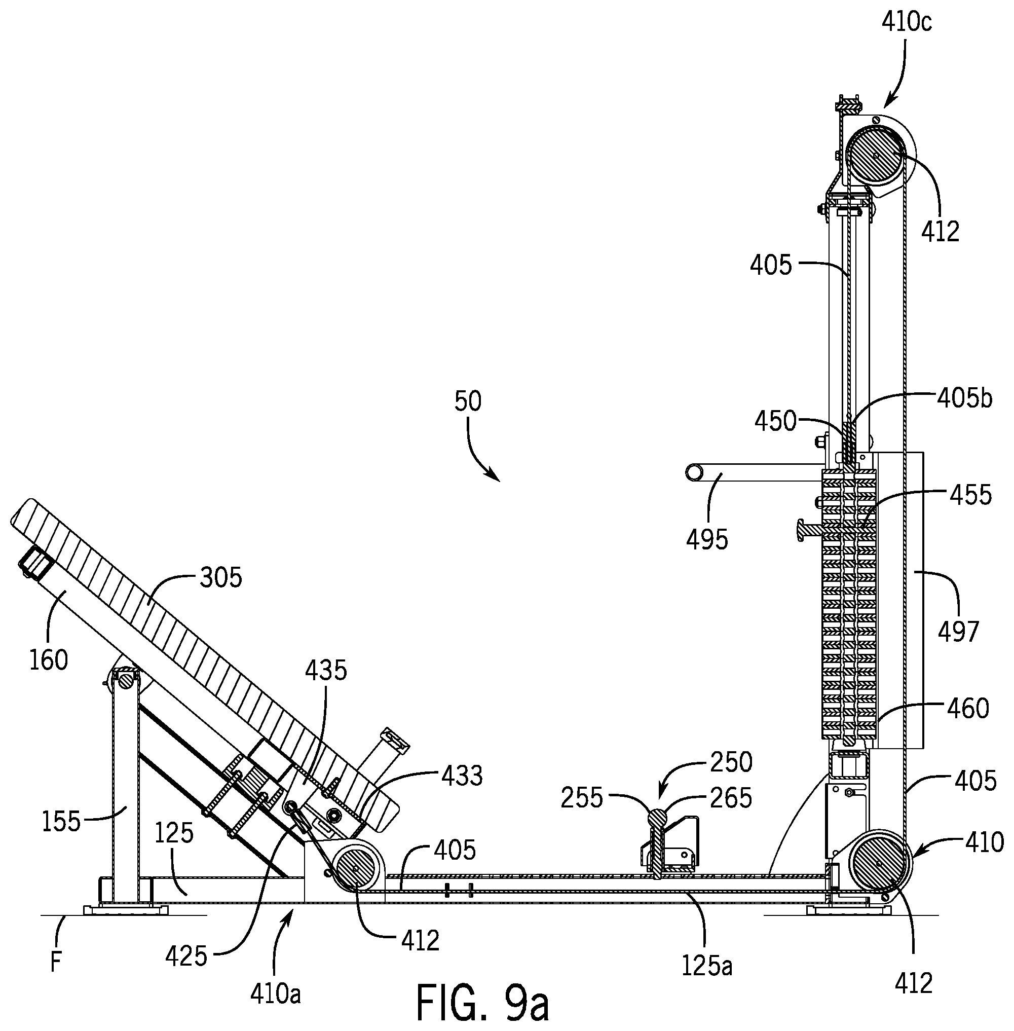 Patent US12350548 Figure 9 – Exercise apparatus for performing a gluteal bridge movement