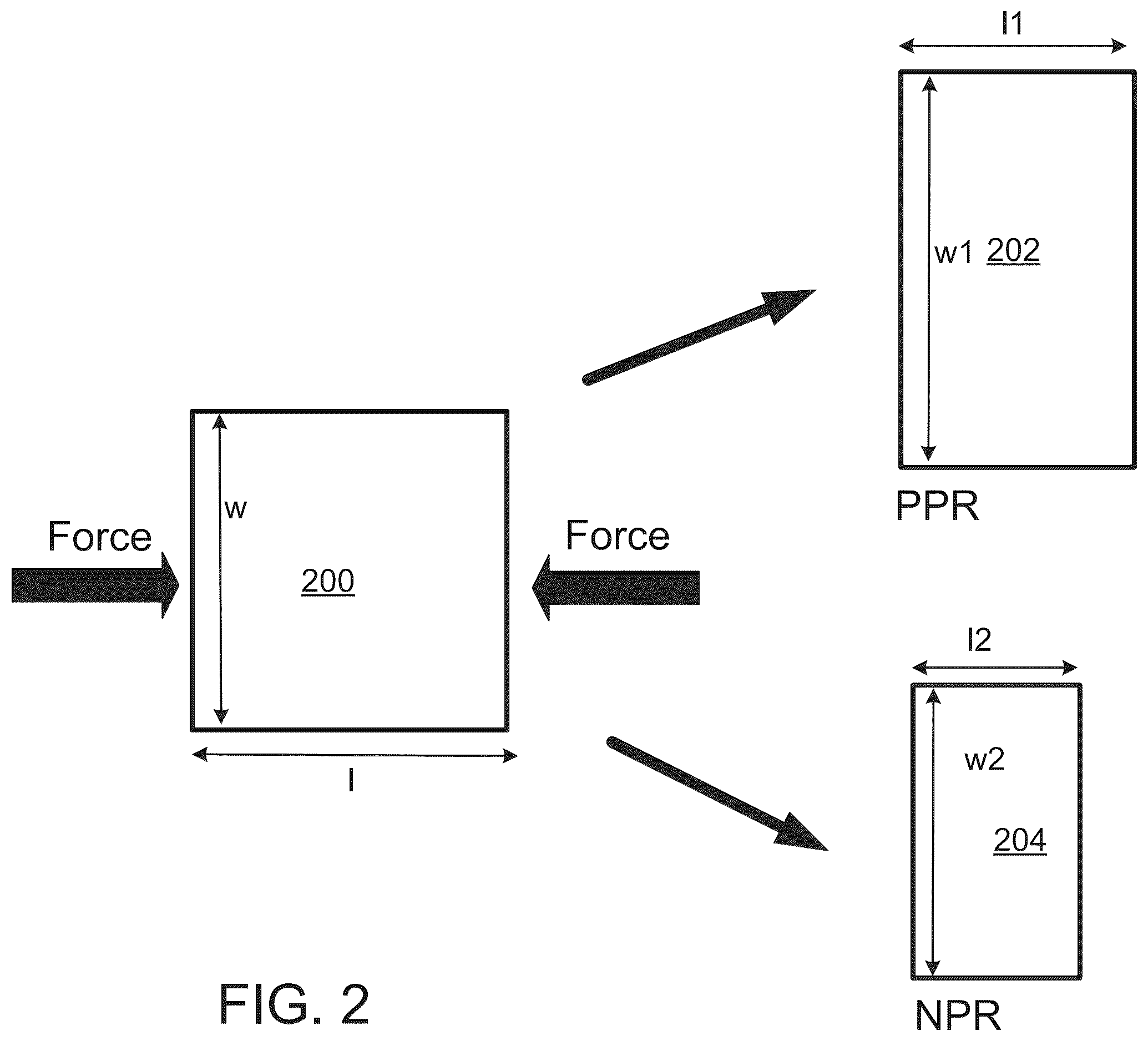 Patent US12350556 Figure 2 – Negative Poisson's ratio materials for racquets and golf tees