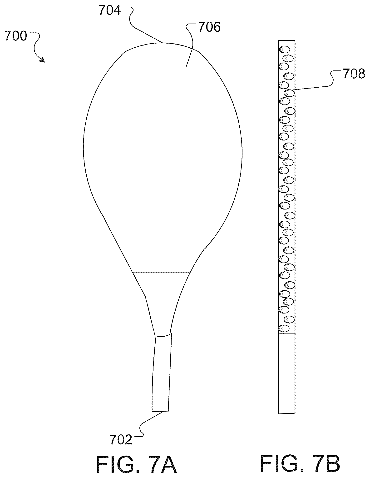 Patent US12350556 Figure 7 – Negative Poisson's ratio materials for racquets and golf tees