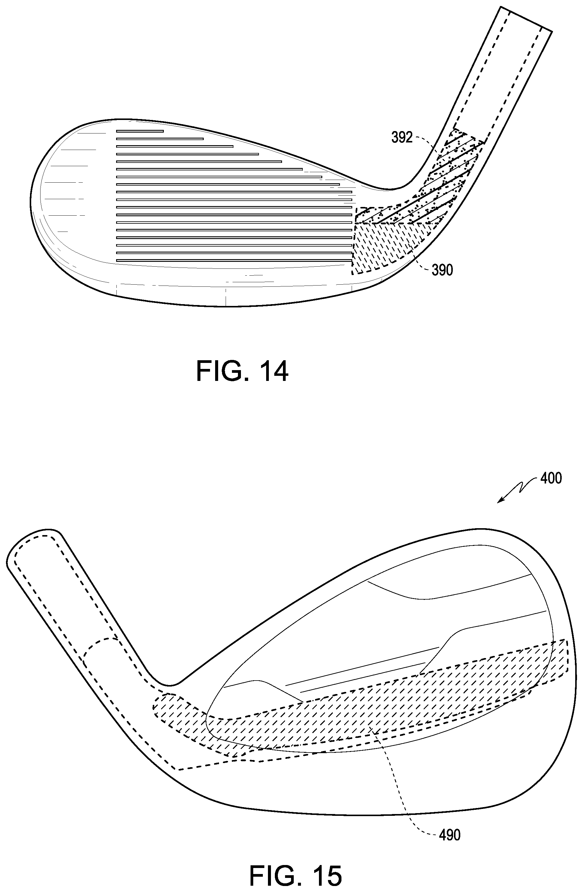Patent US12350557 Figure 8 – Golf club head