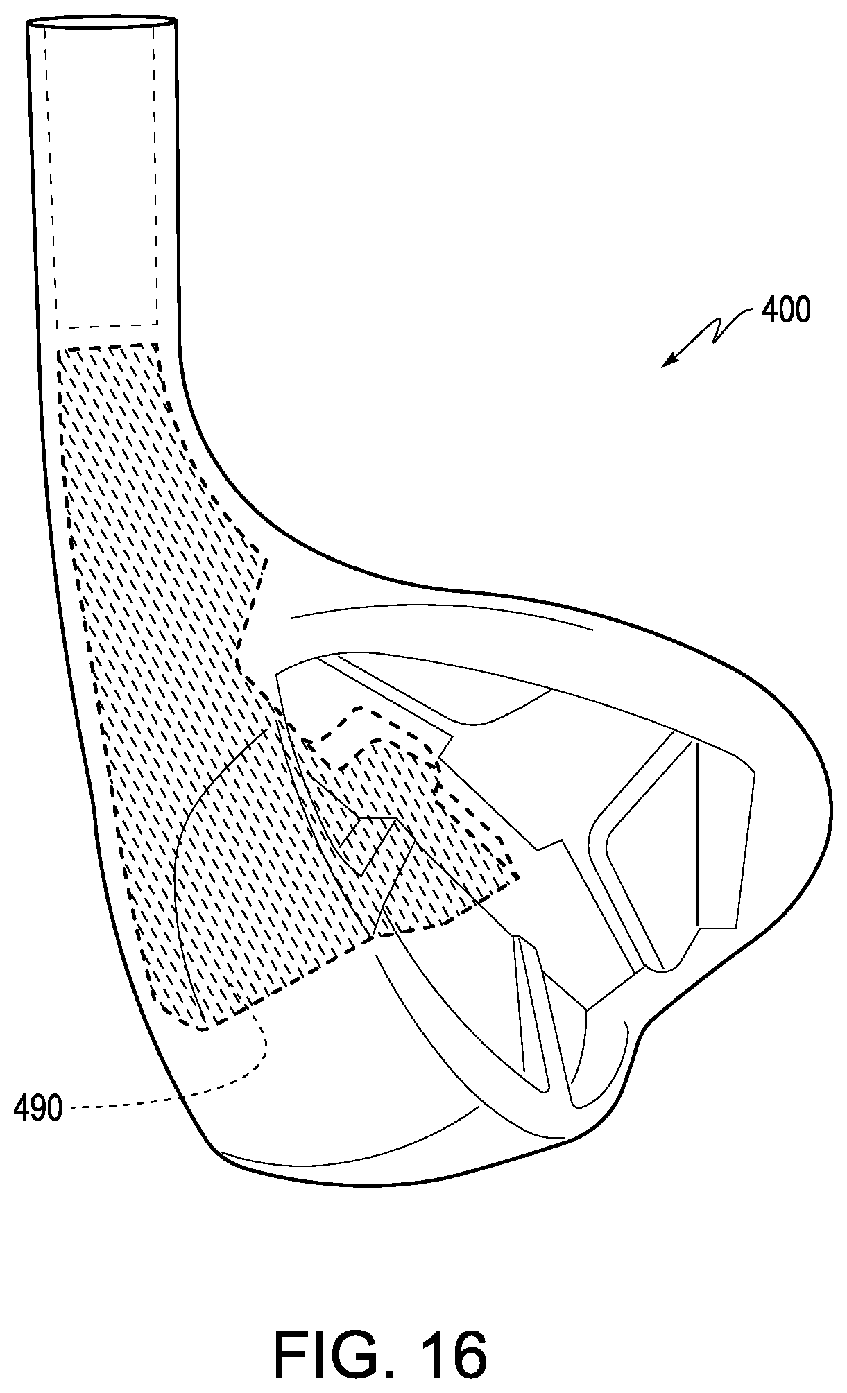 Patent US12350557 Figure 9 – Golf club head