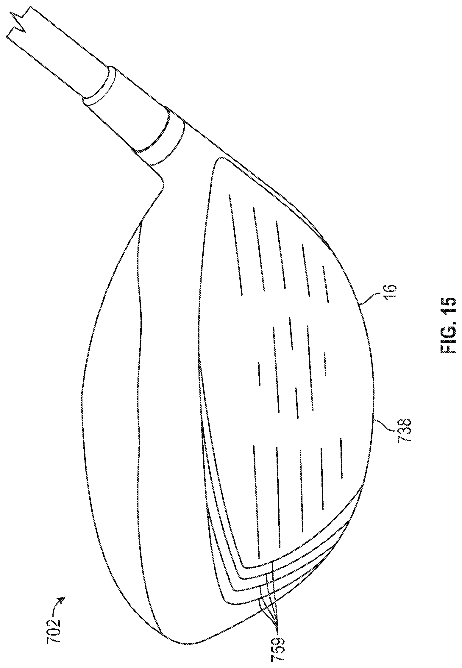 Patent US12350558 Figure 8 – Golf clubs with electronic displays
