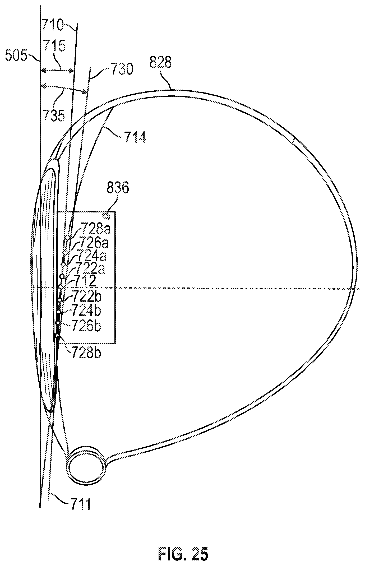 Patent US12350558 Figure 16 – Golf clubs with electronic displays
