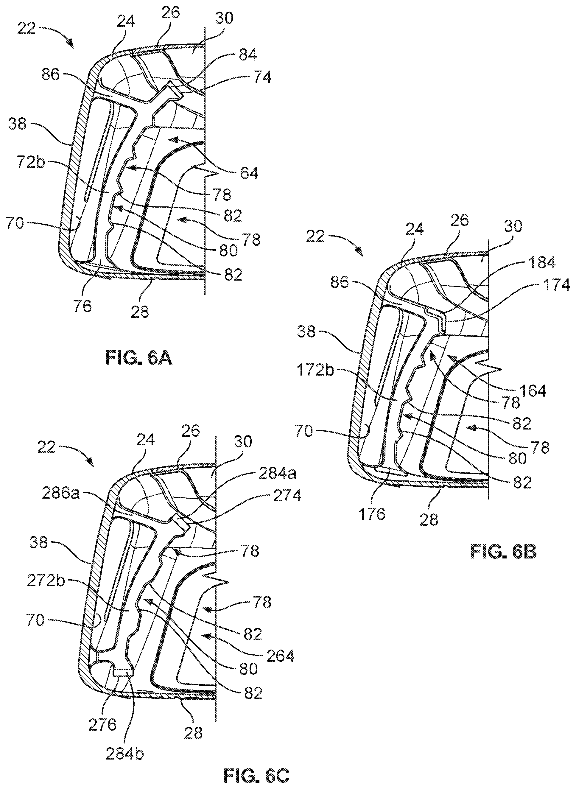 Patent US12350560 Figure 6 – Systems and methods for a club head with a variable center of gravity
