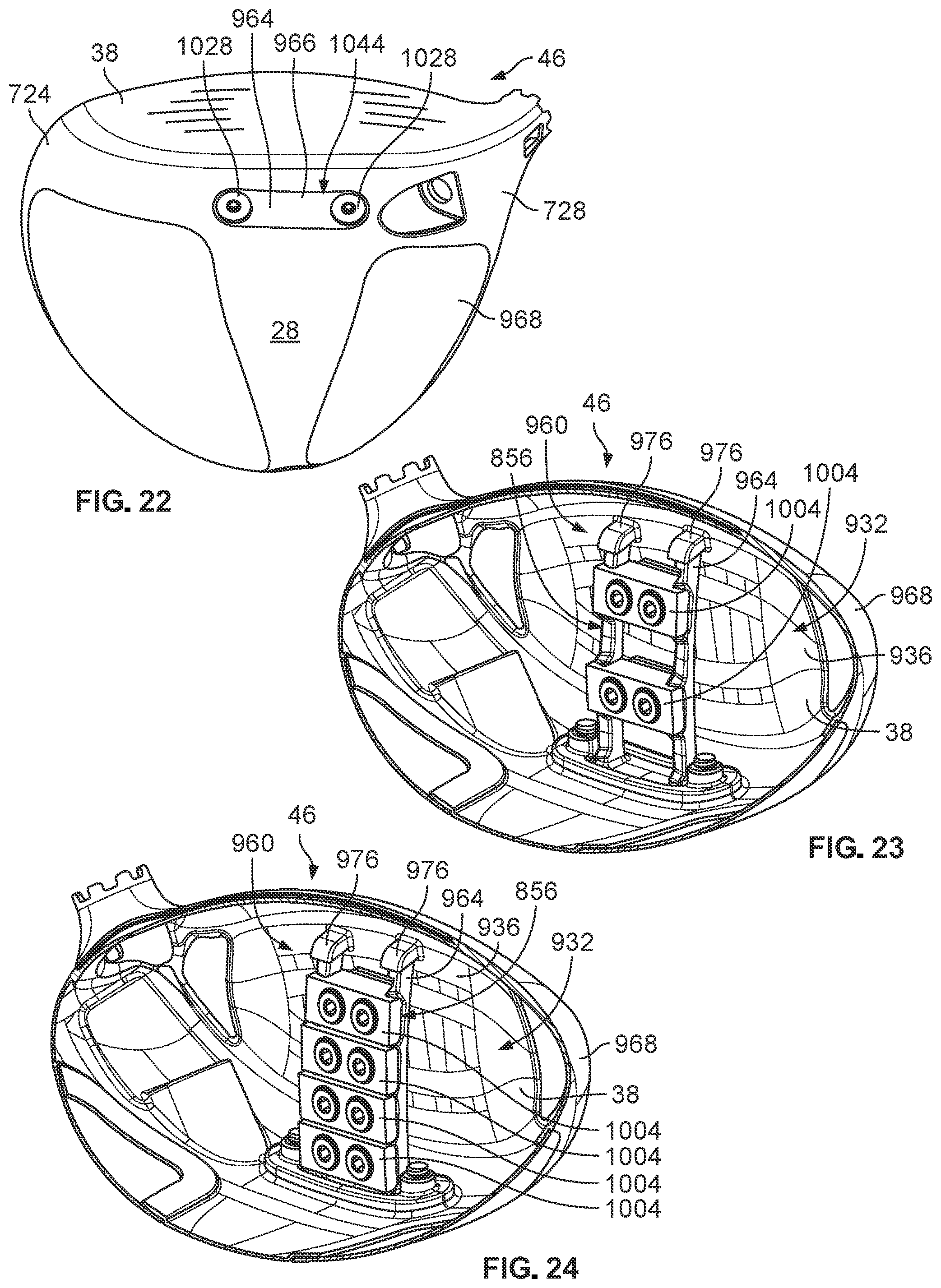 Patent US12350560 Figure 18 – Systems and methods for a club head with a variable center of gravity