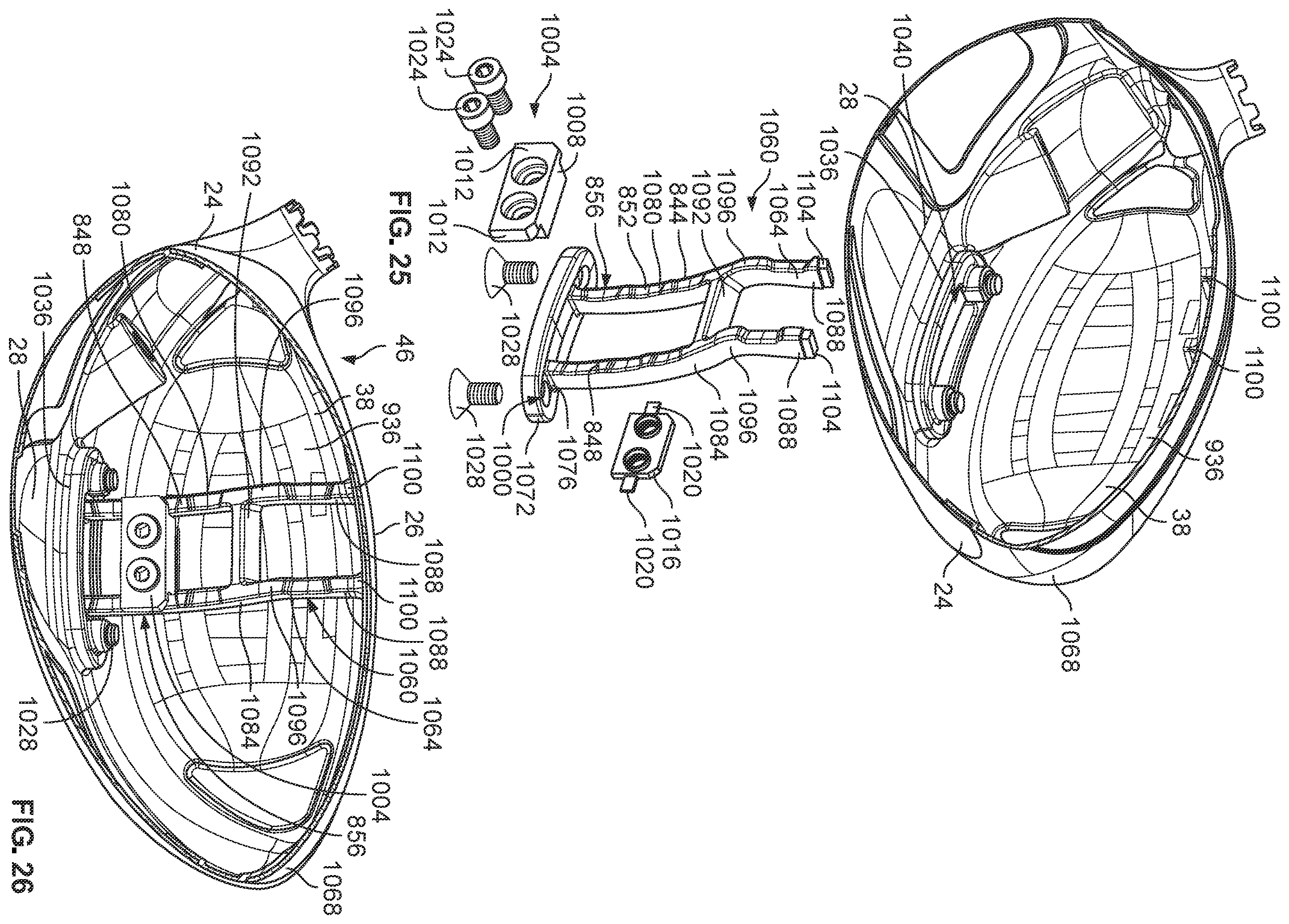 Patent US12350560 Figure 19 – Systems and methods for a club head with a variable center of gravity