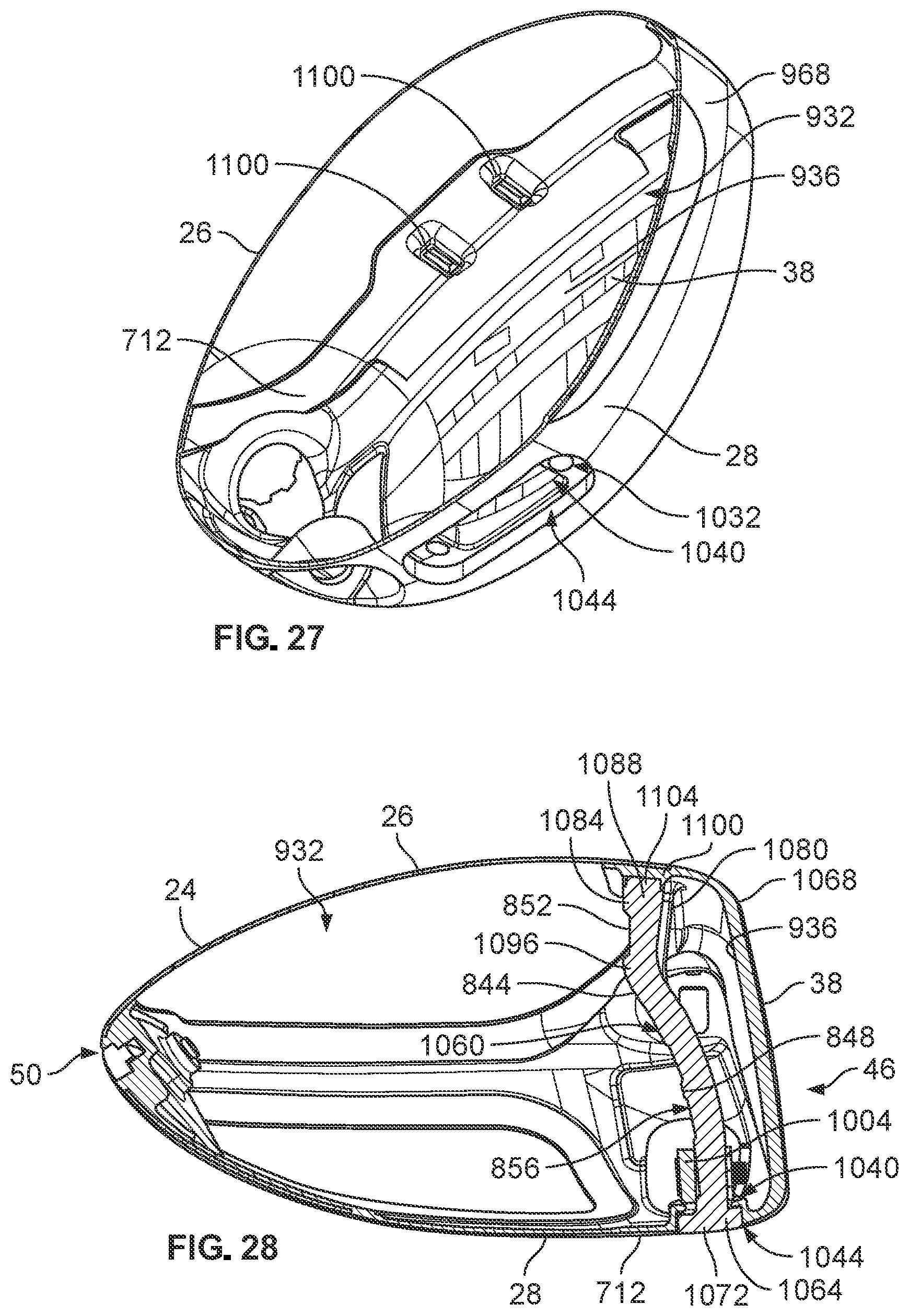 Patent US12350560 Figure 20 – Systems and methods for a club head with a variable center of gravity