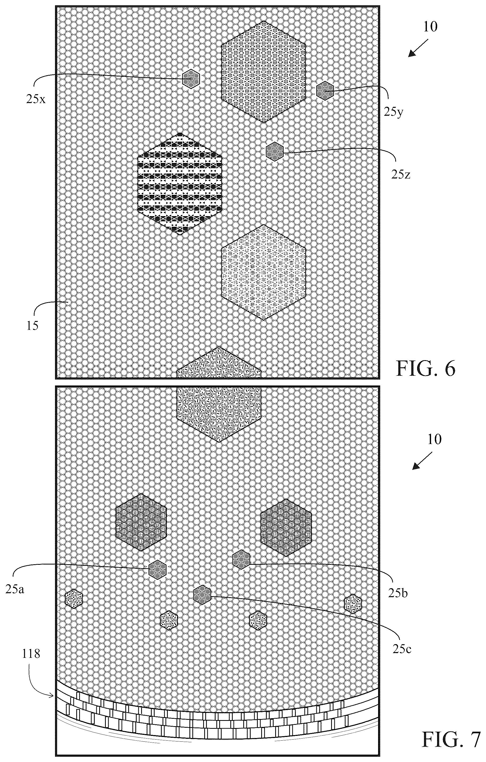 Patent US12350563 Figure 5 – Game with a fully scoreable outfield