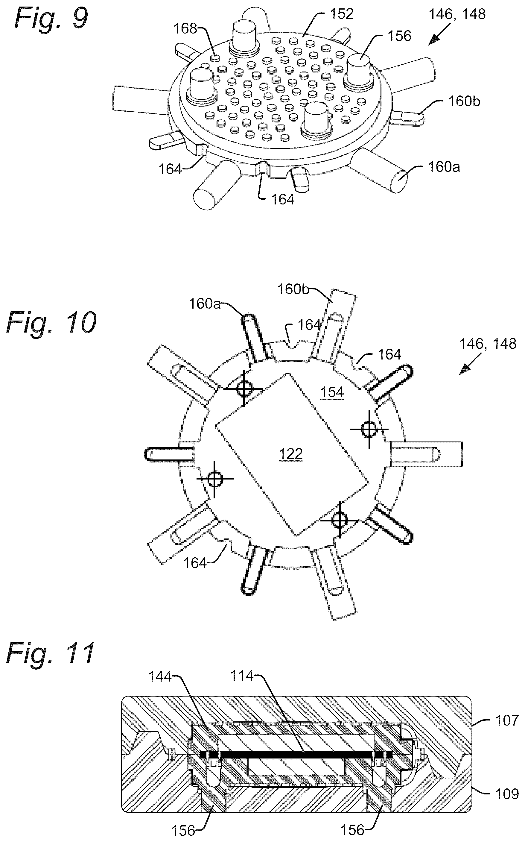 Patent US12350564 Figure 6 – Molded hockey puck with electronic signal transmitter core
