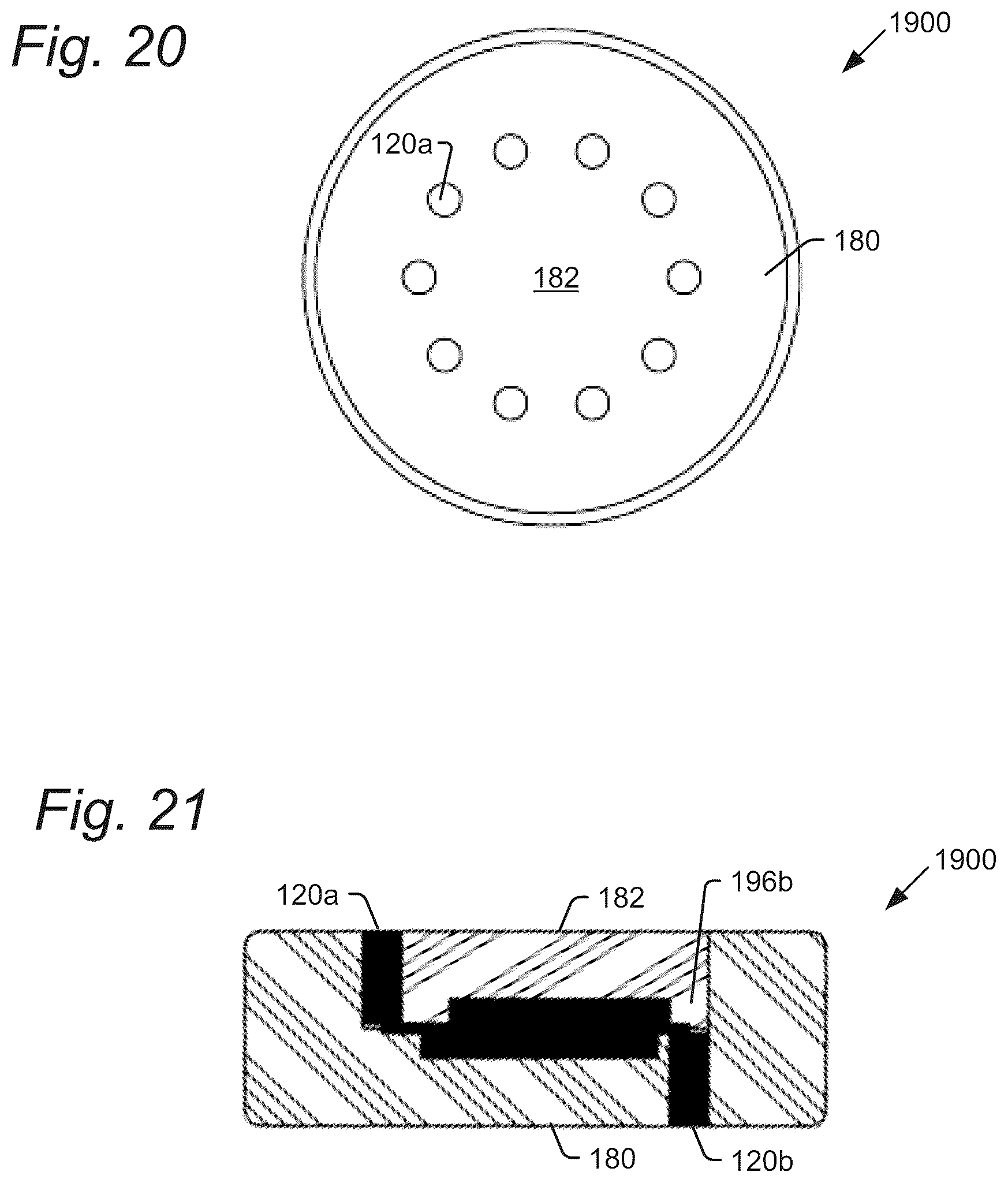 Patent US12350564 Figure 11 – Molded hockey puck with electronic signal transmitter core