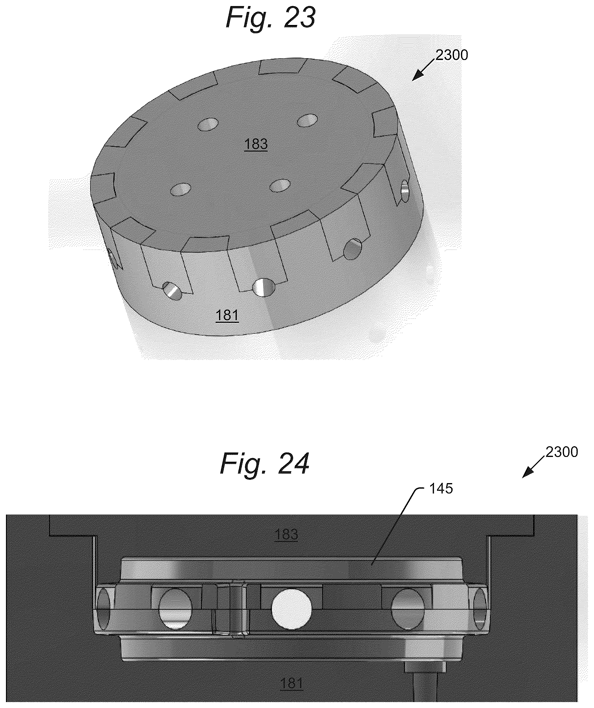 Patent US12350564 Figure 13 – Molded hockey puck with electronic signal transmitter core