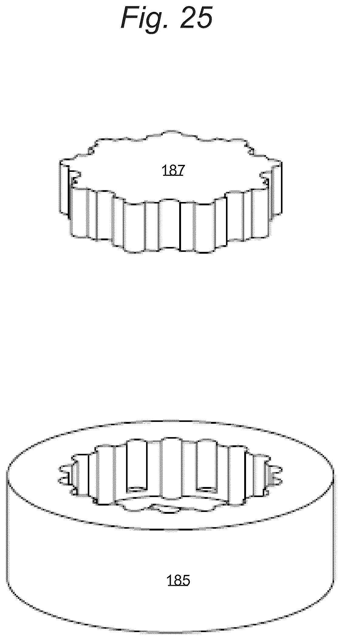 Patent US12350564 Figure 14 – Molded hockey puck with electronic signal transmitter core