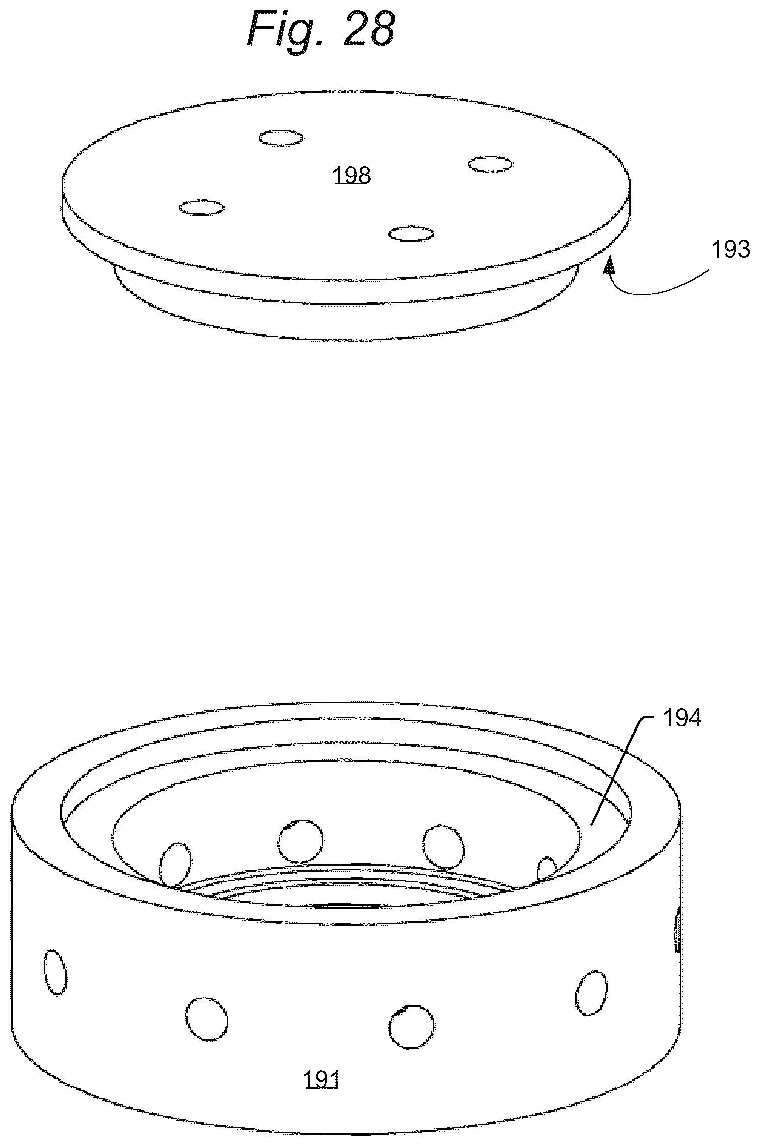 Patent US12350564 Figure 16 – Molded hockey puck with electronic signal transmitter core