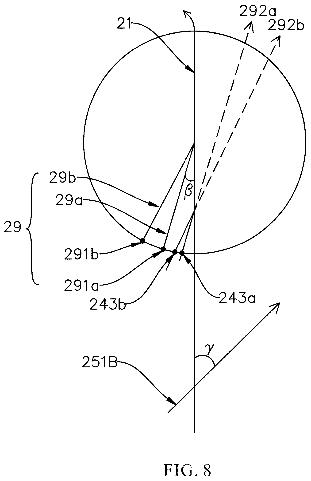 Patent US12350565 Figure 8 – Soccer ball and soccer training assembly