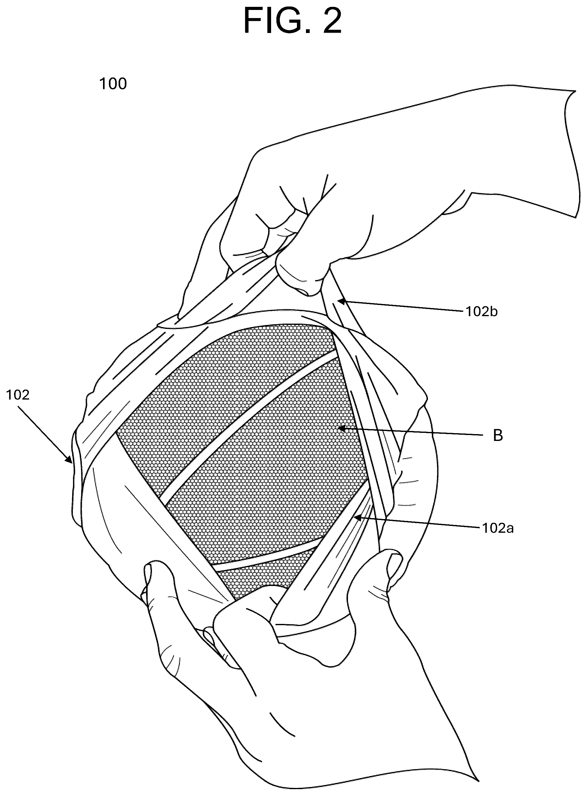 Patent US12350566 Figure 2 – Basketball training apparatus
