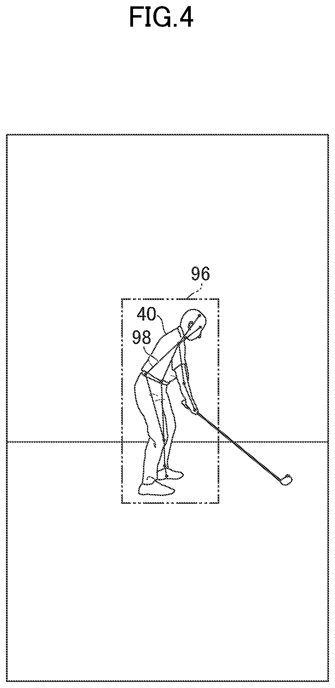 Patent US12350568 Figure 4 – Golf swing analysis system, golf swing analysis method, and information storage medium