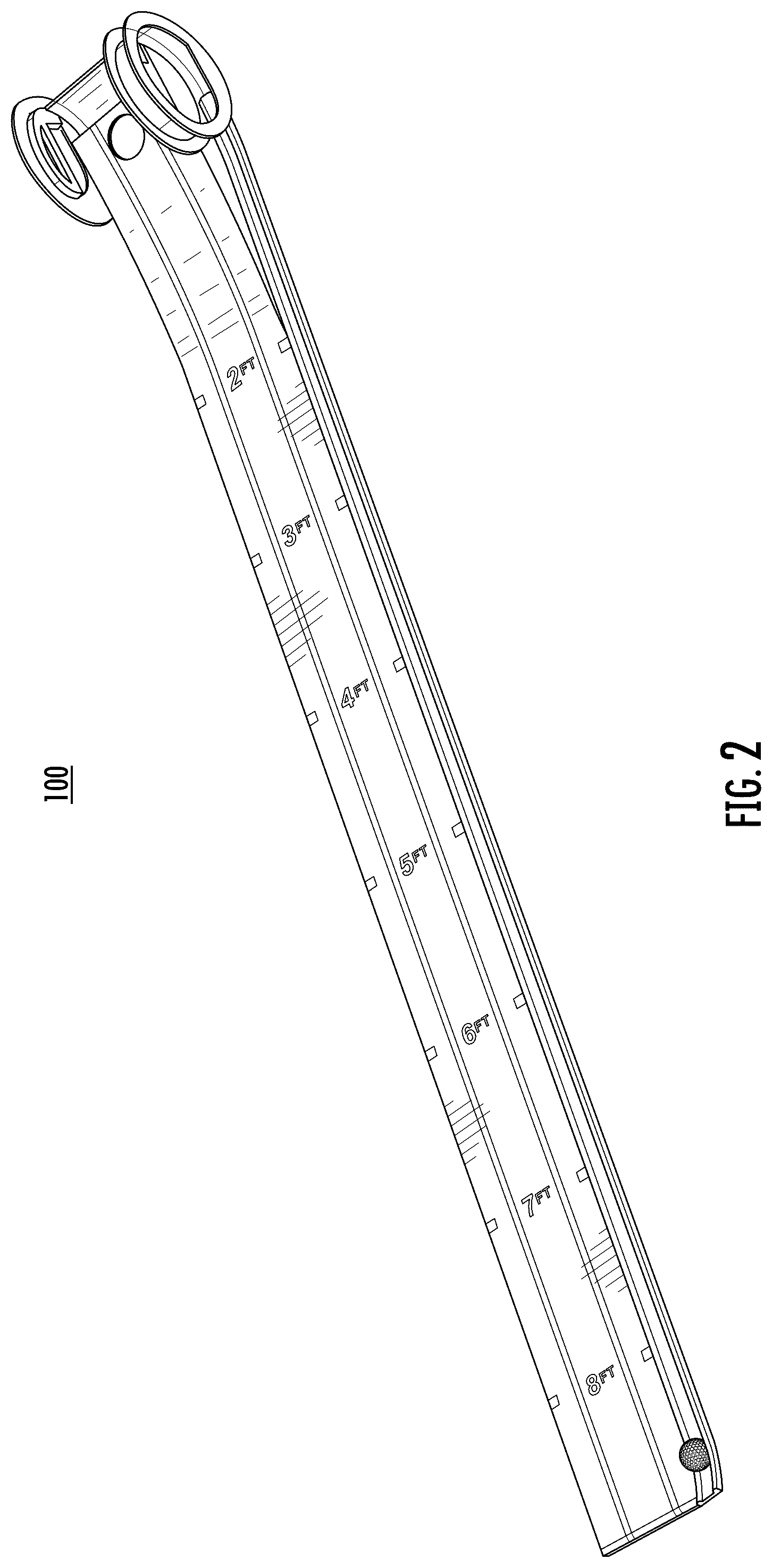 Patent US12350569 Figure 2 – Portable putting green