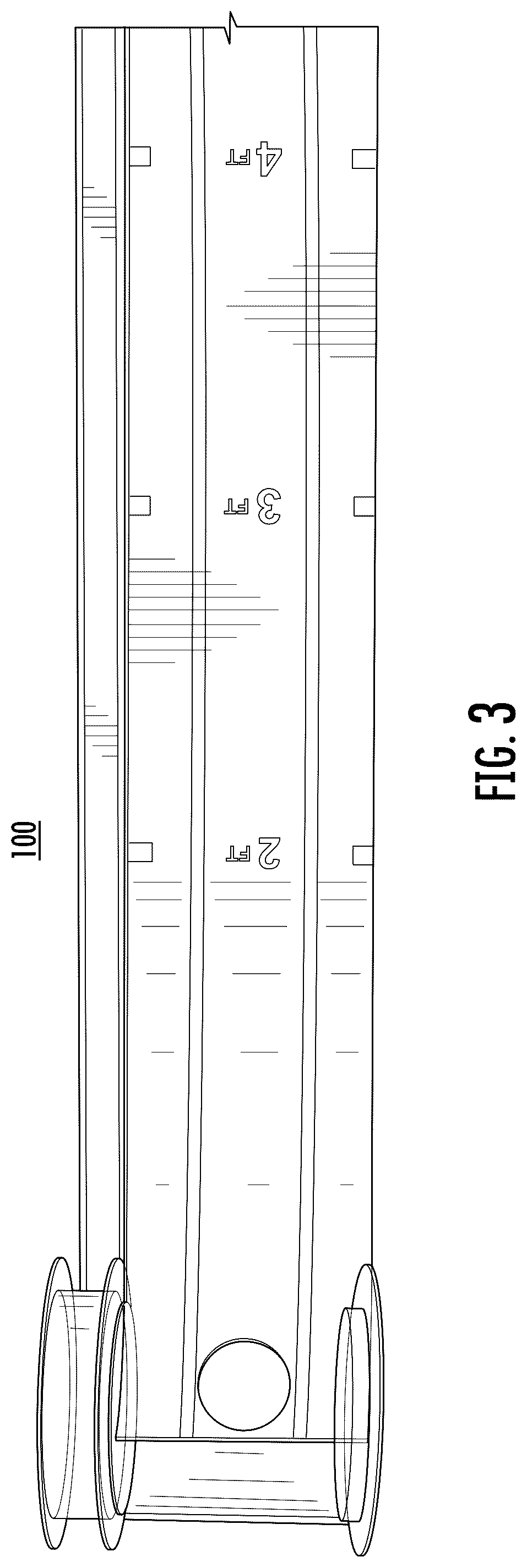 Patent US12350569 Figure 3 – Portable putting green