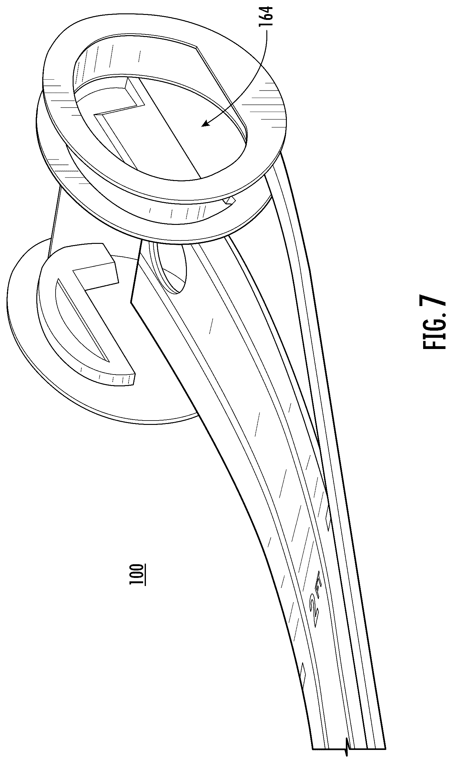 Patent US12350569 Figure 7 – Portable putting green