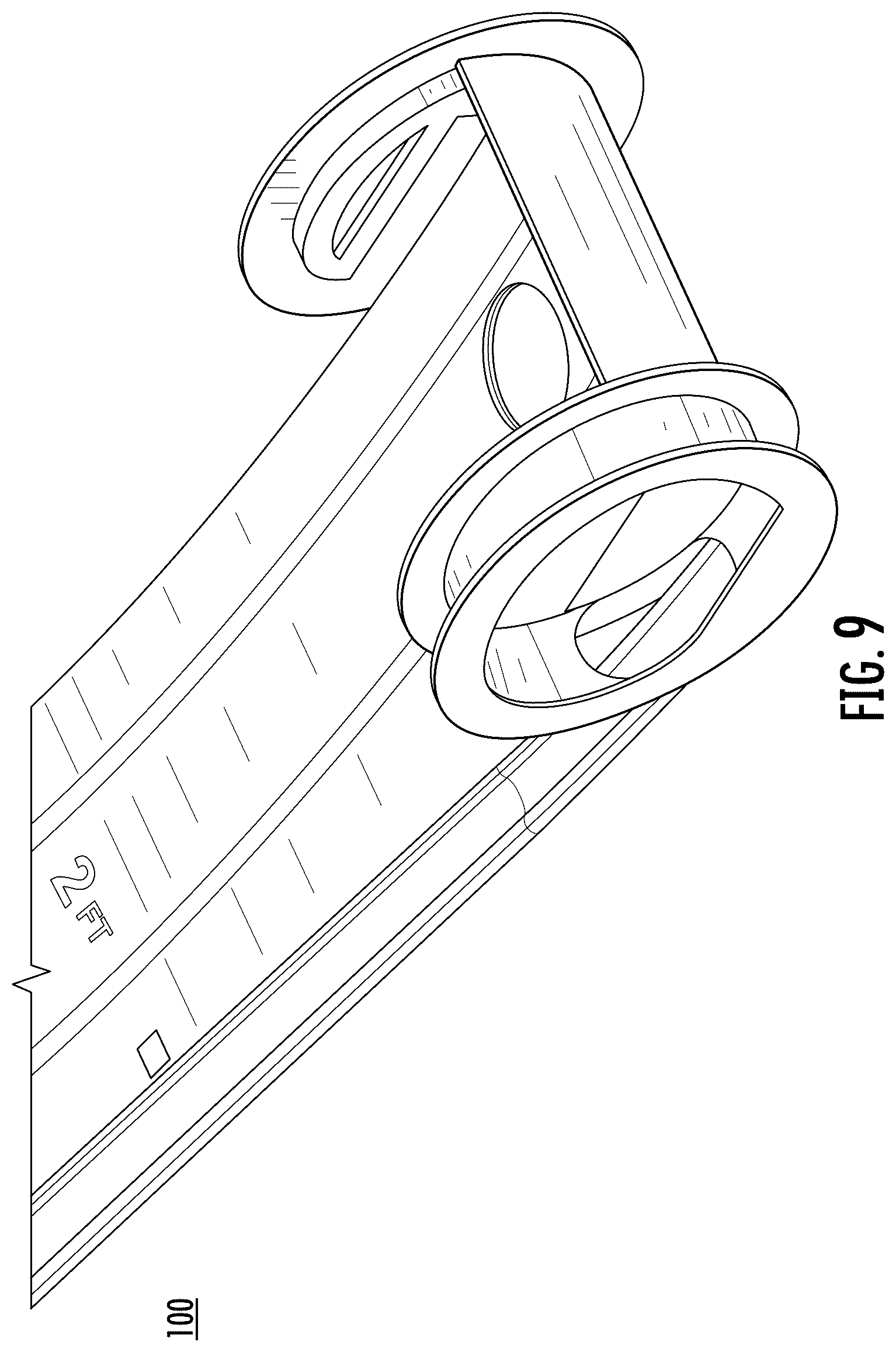 Patent US12350569 Figure 9 – Portable putting green