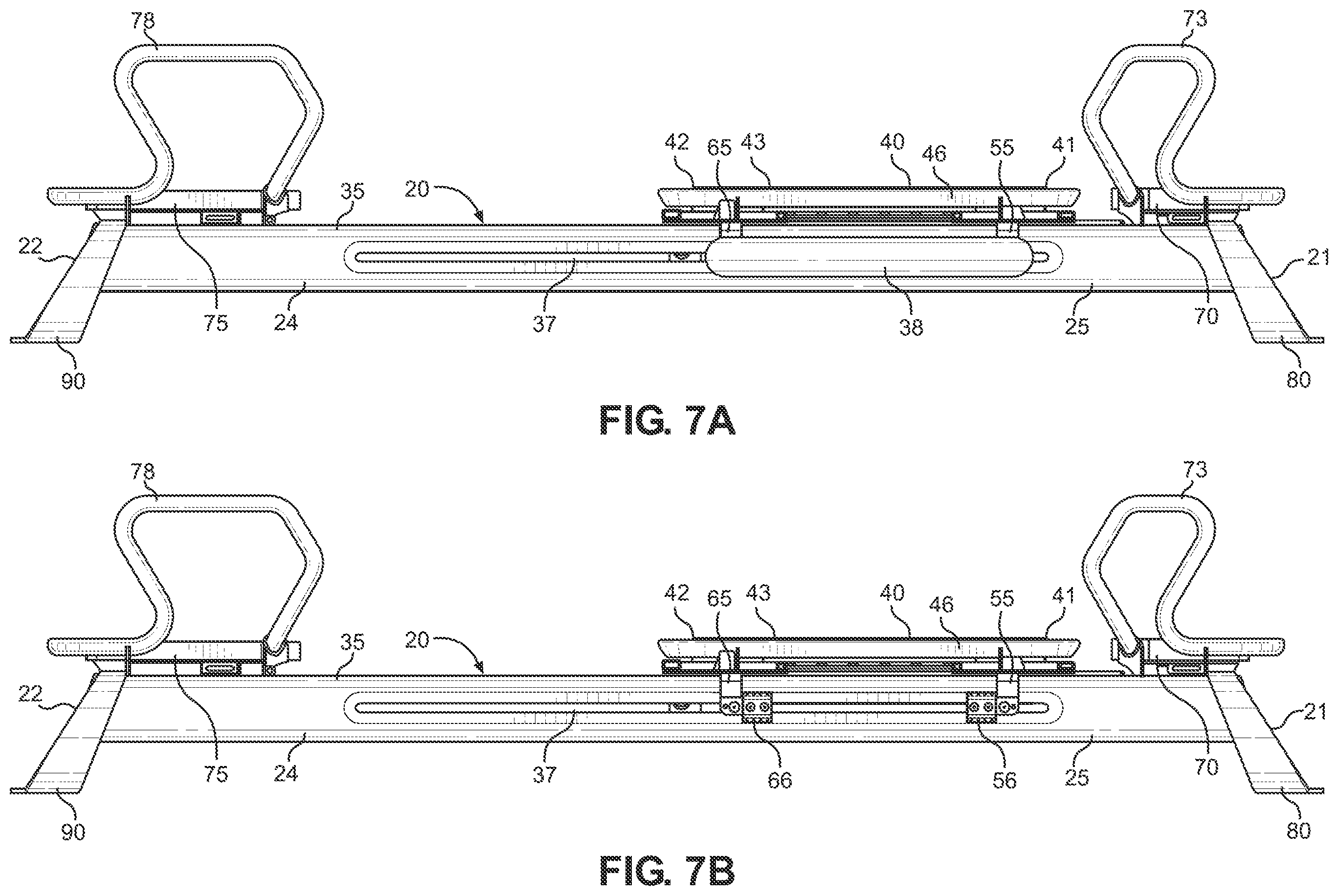 Patent US12350571 Figure 6 – Exercise machine storage system