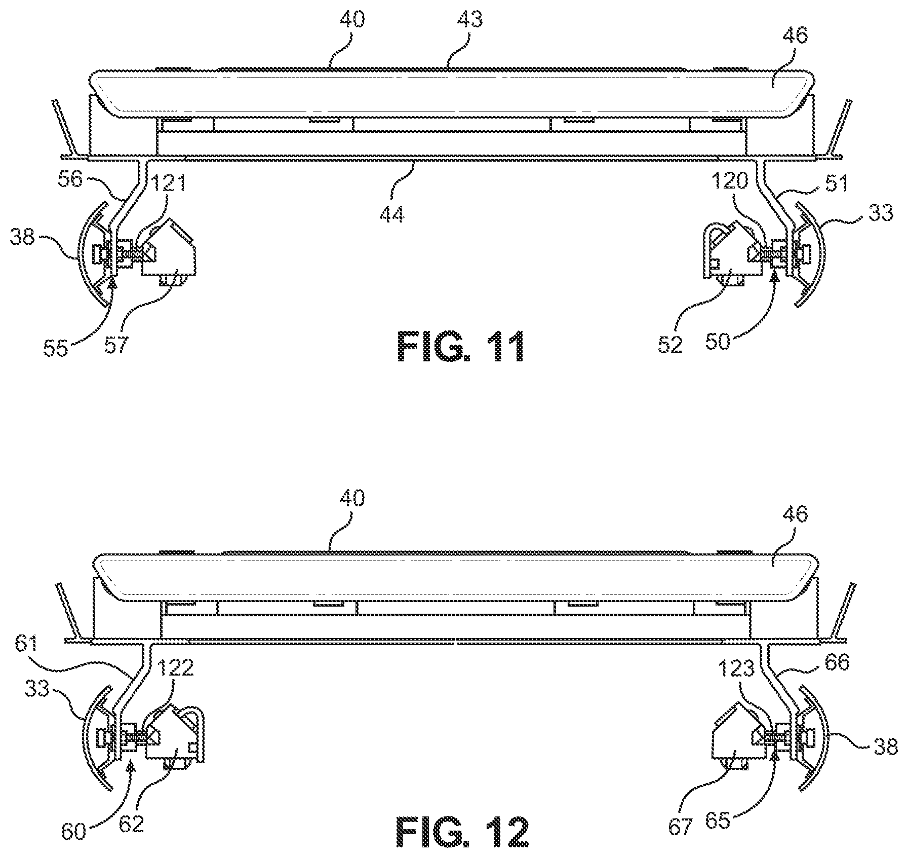 Patent US12350571 Figure 10 – Exercise machine storage system