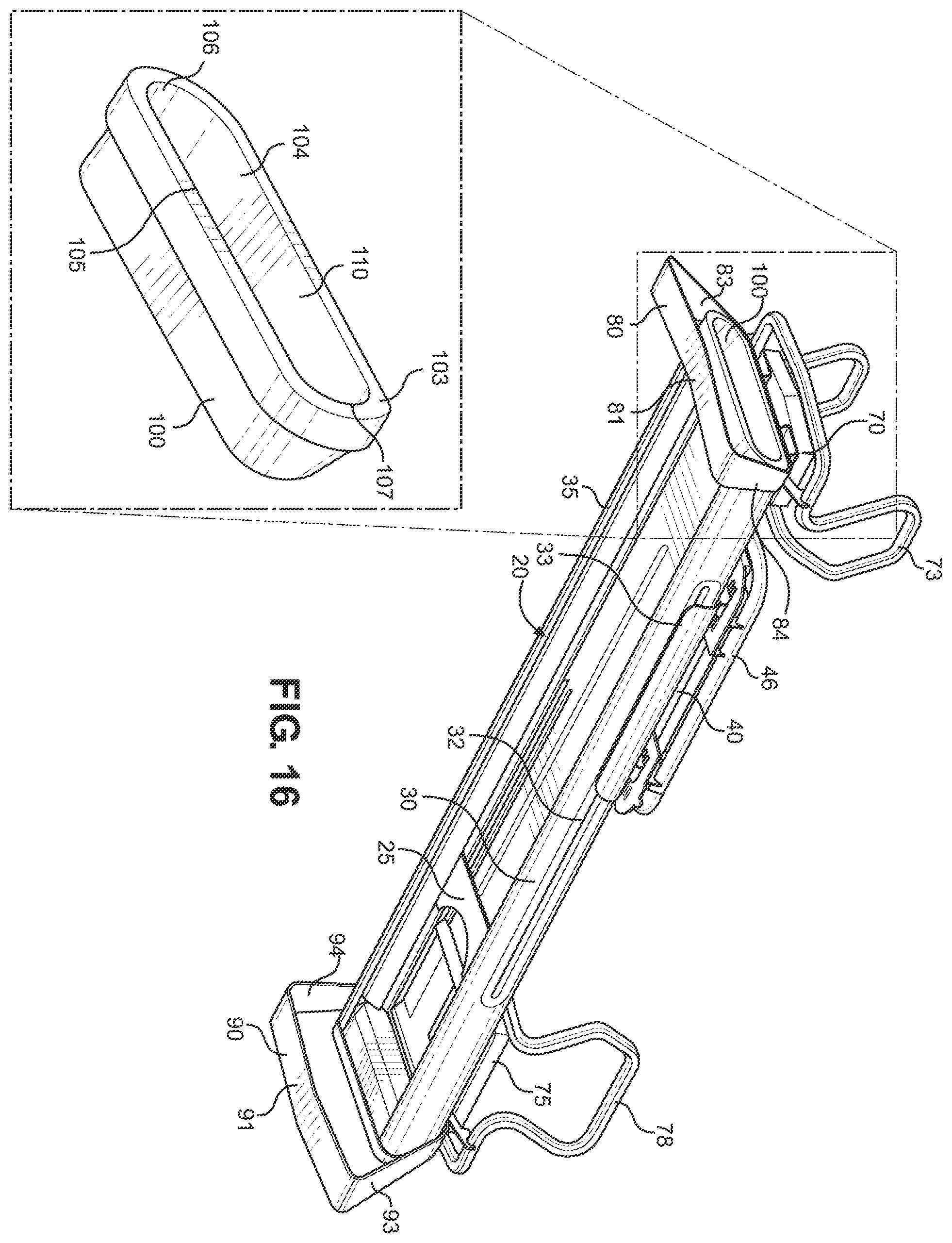 Patent US12350571 Figure 14 – Exercise machine storage system