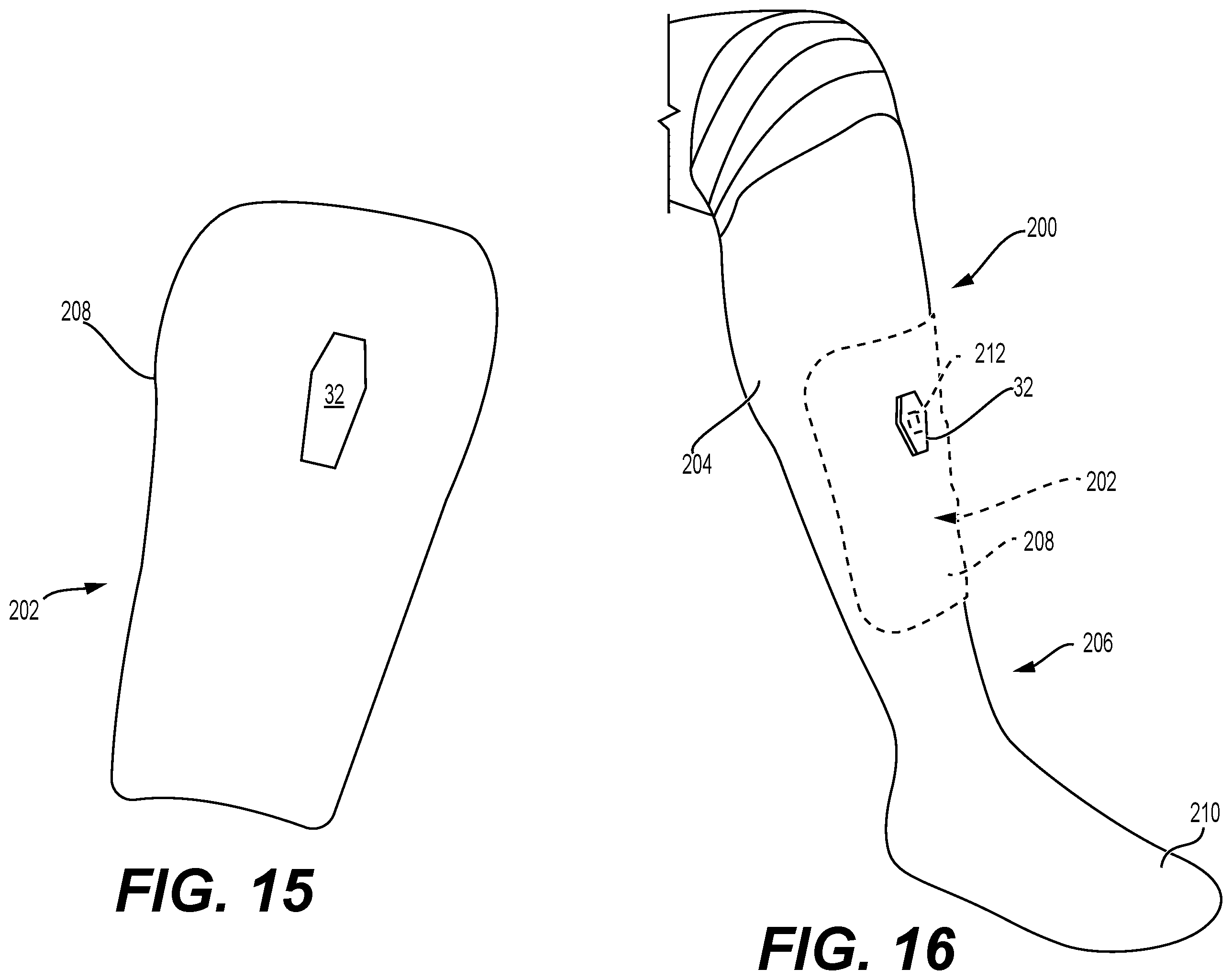 Patent US12350575 Figure 15 – Limb protector