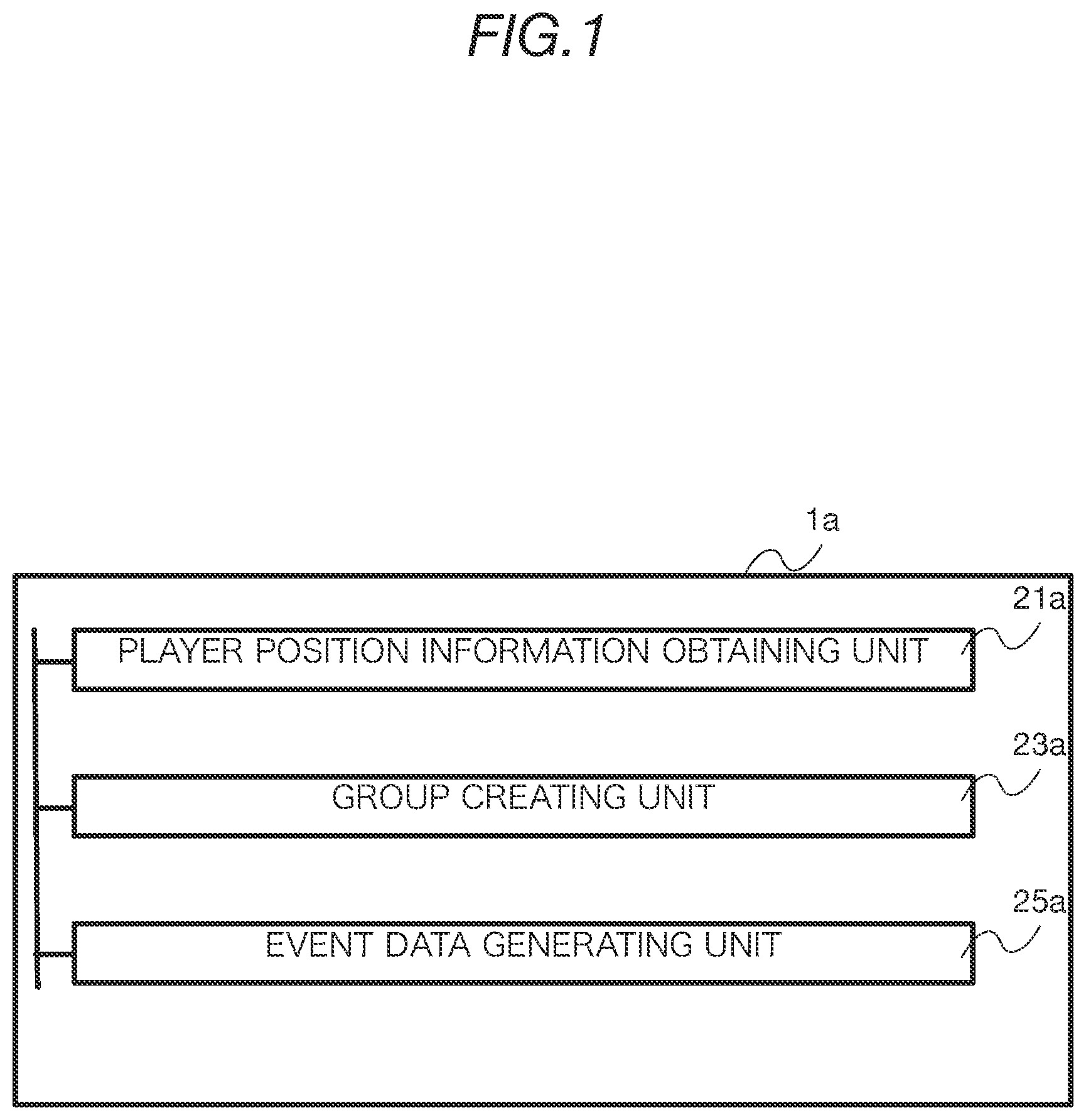 Patent US12350580 Figure 1 – Medium, game event processing system, and method