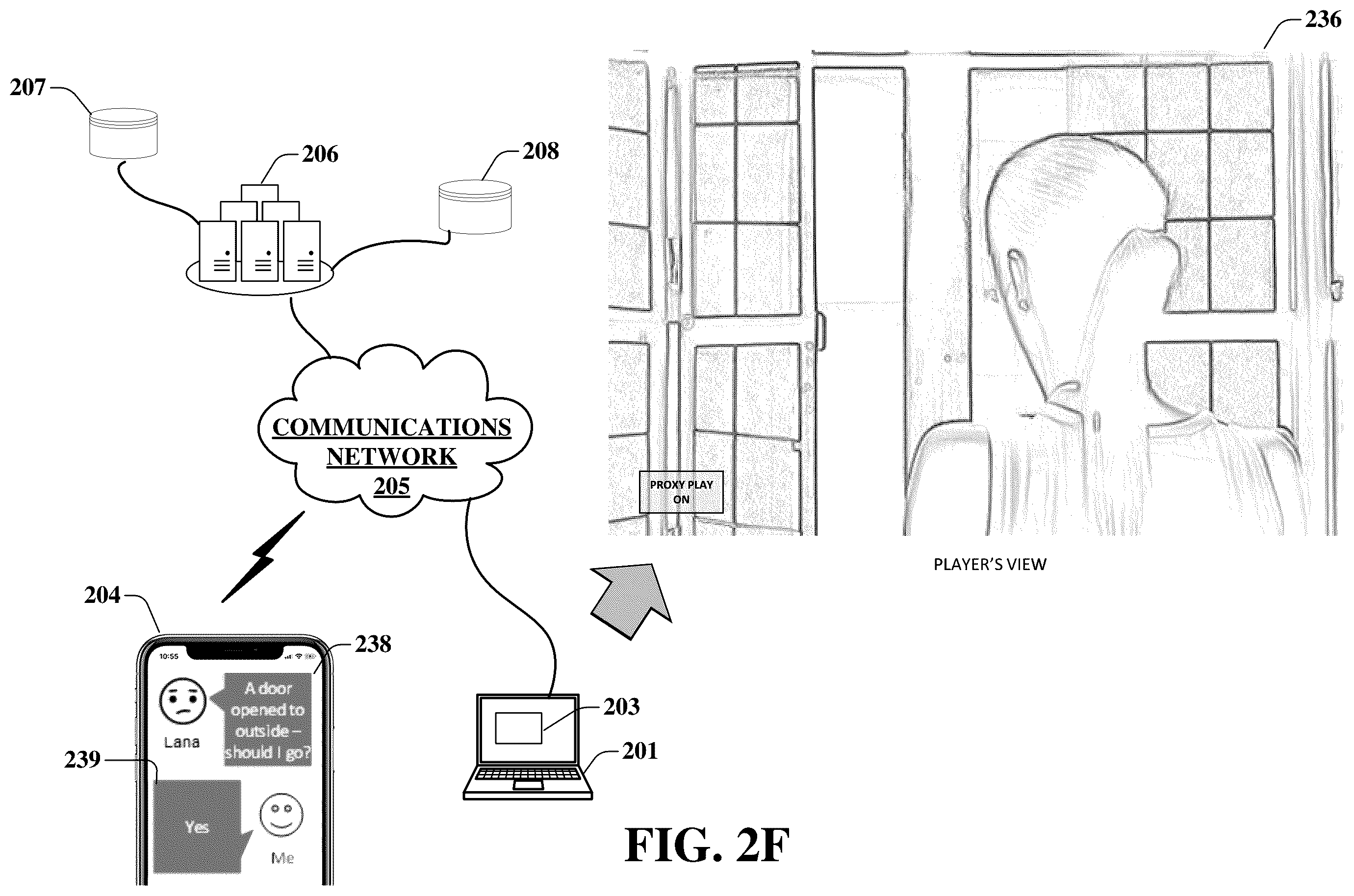 Patent US12350581 Figure 7 – System and method for continuous proxy gameplay