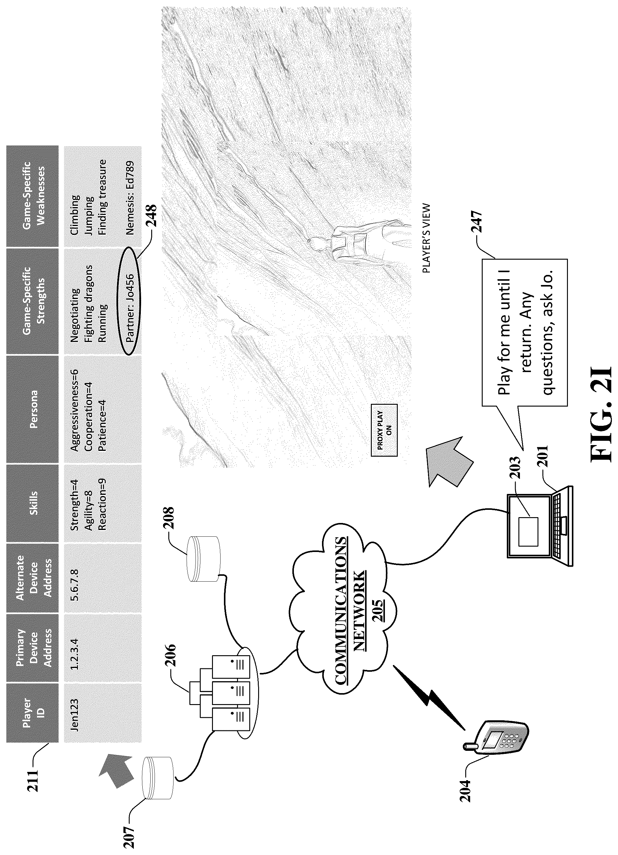 Patent US12350581 Figure 10 – System and method for continuous proxy gameplay