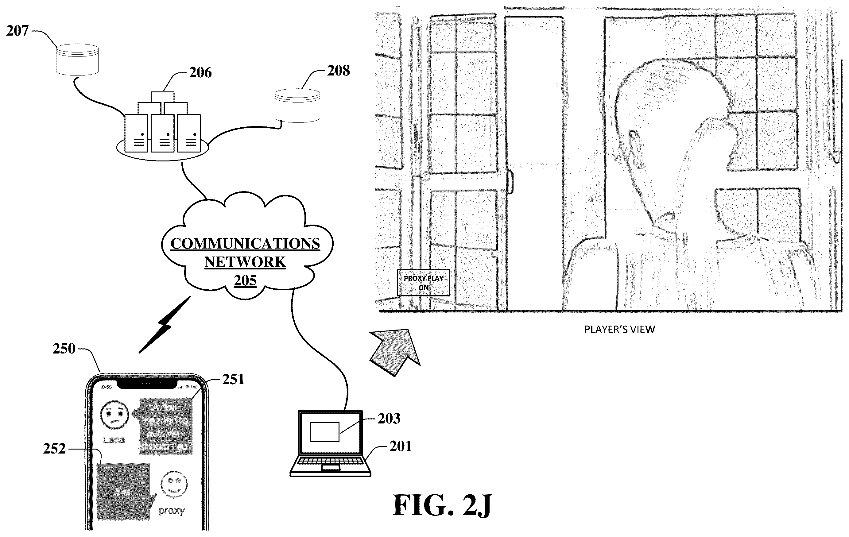 Patent US12350581 Figure 11 – System and method for continuous proxy gameplay