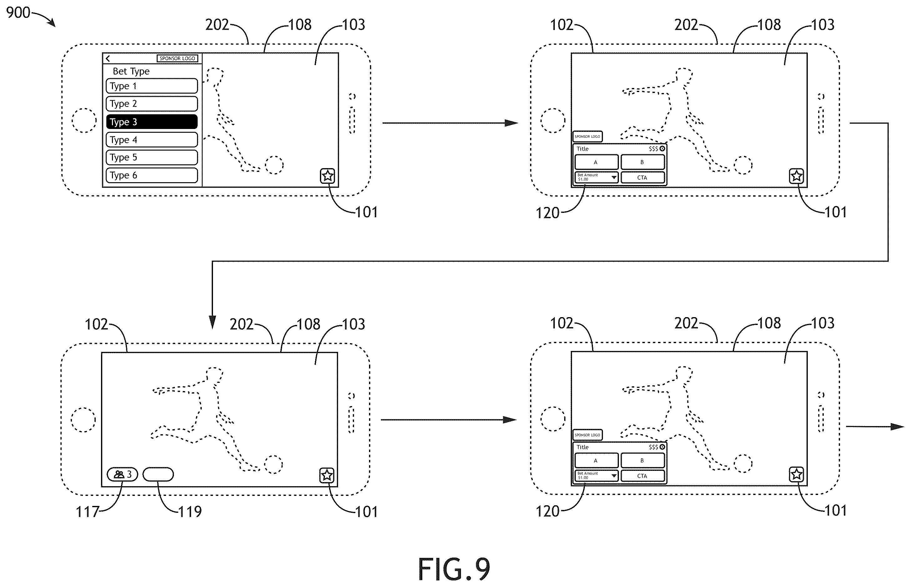 Patent US12350587 Figure 11 – Method and system for providing interactive content delivery and audience engagement