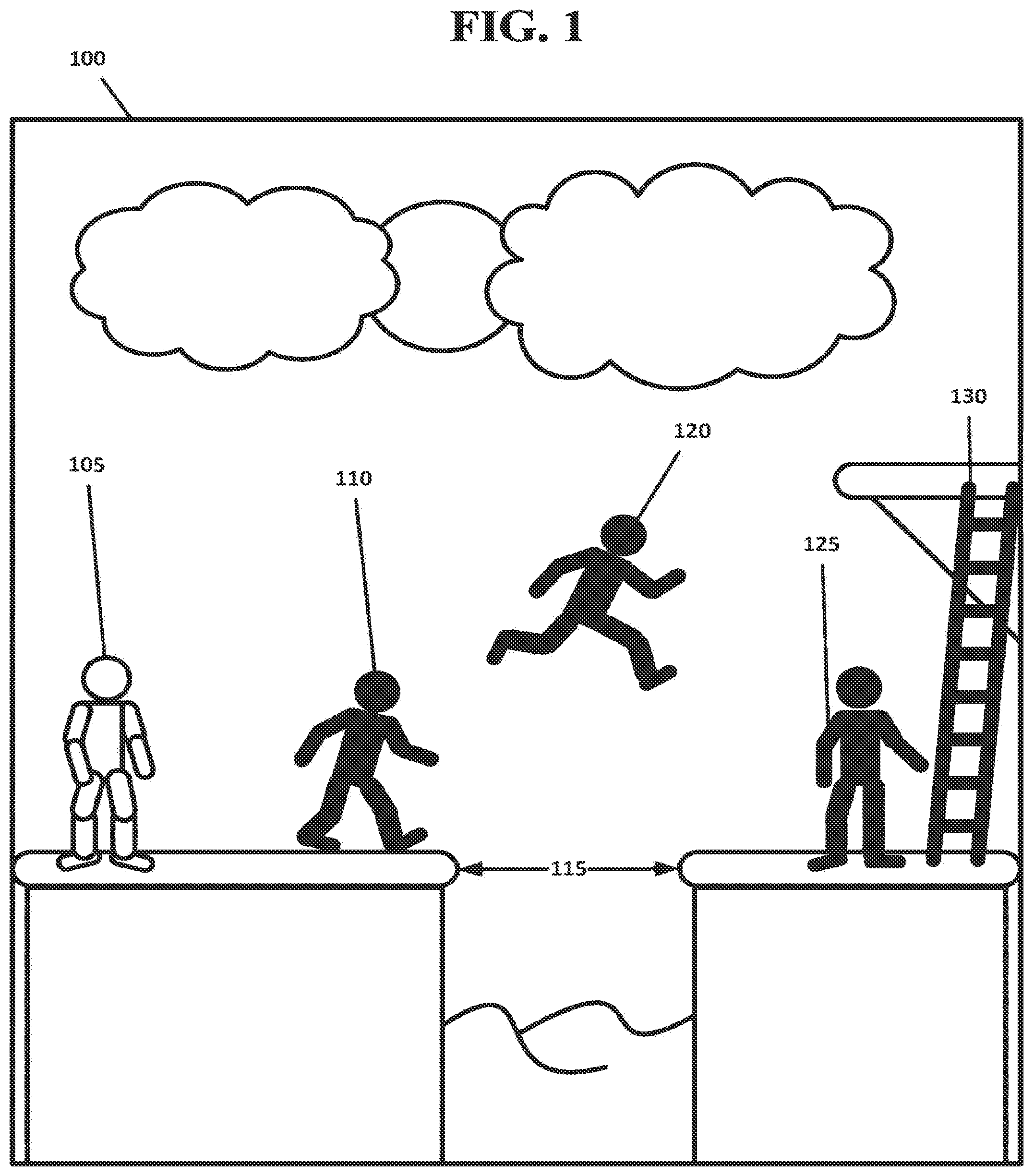 Patent US12350588 Figure 1 – Video game overlay