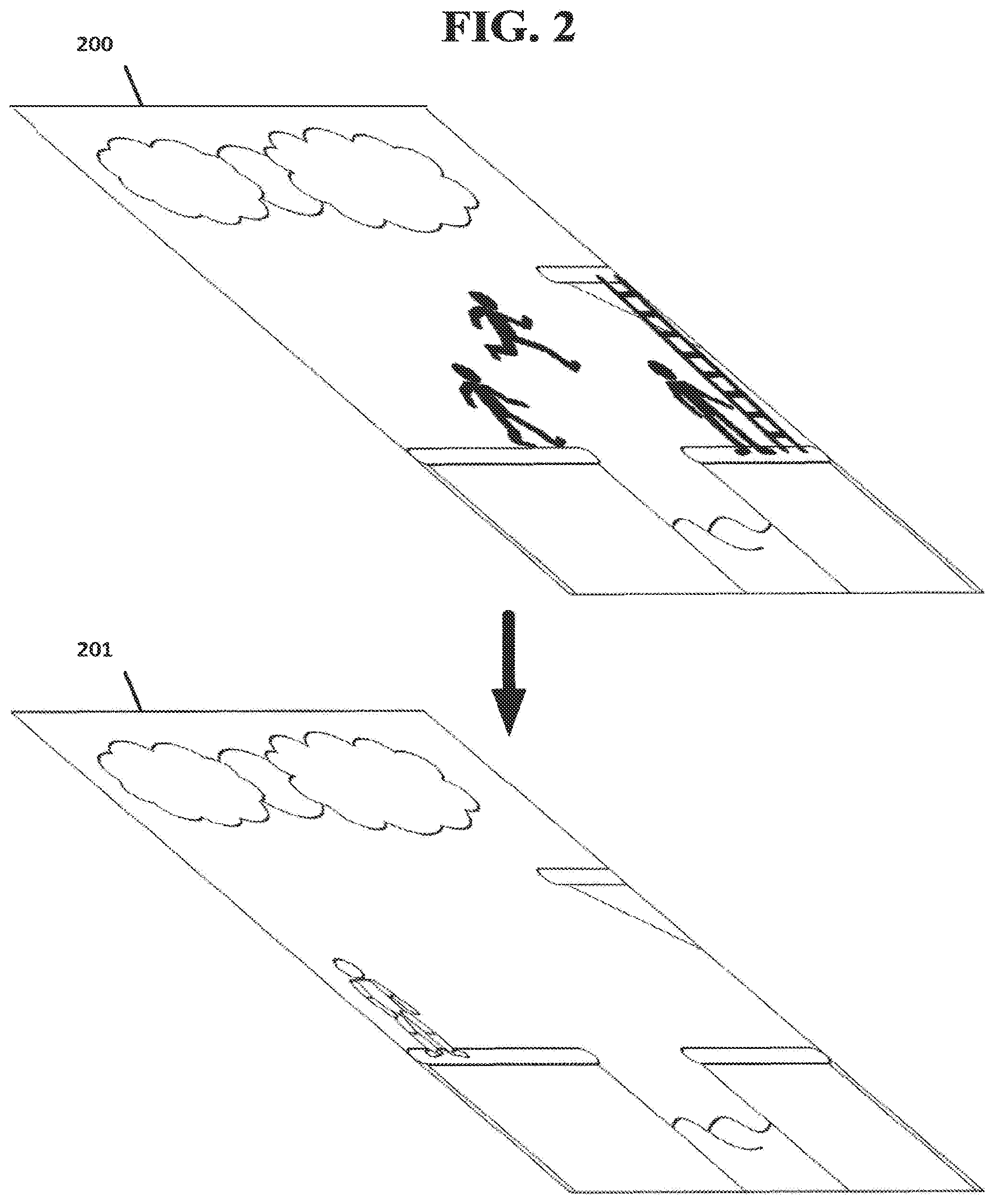 Patent US12350588 Figure 2 – Video game overlay
