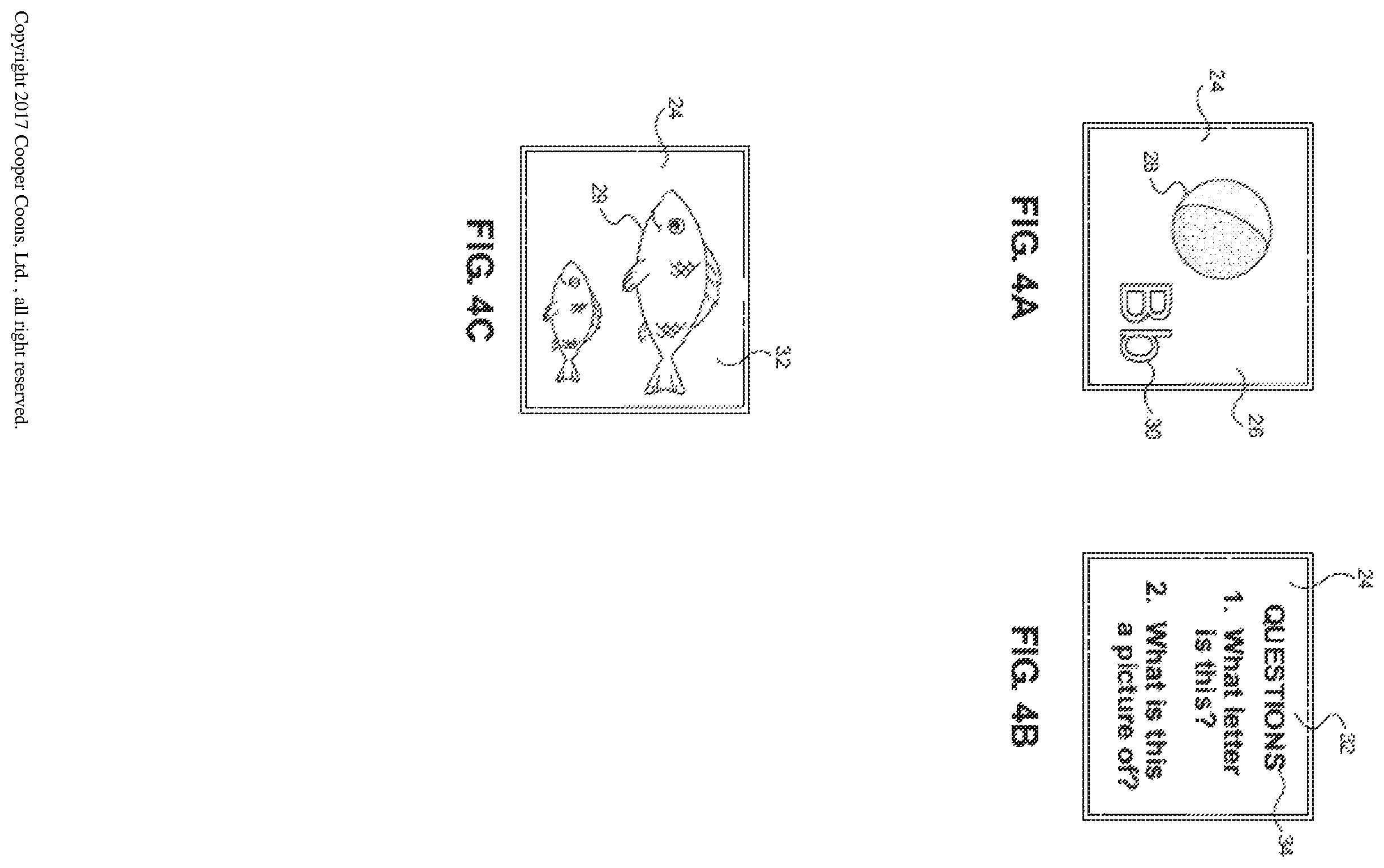 Patent US12350595 Figure 4 – Children's learning game